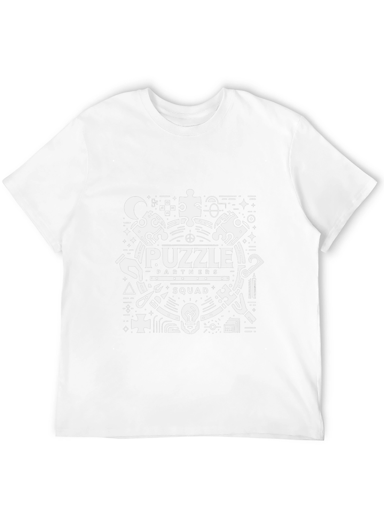 Puzzle Partners Squad Black T-Shirt