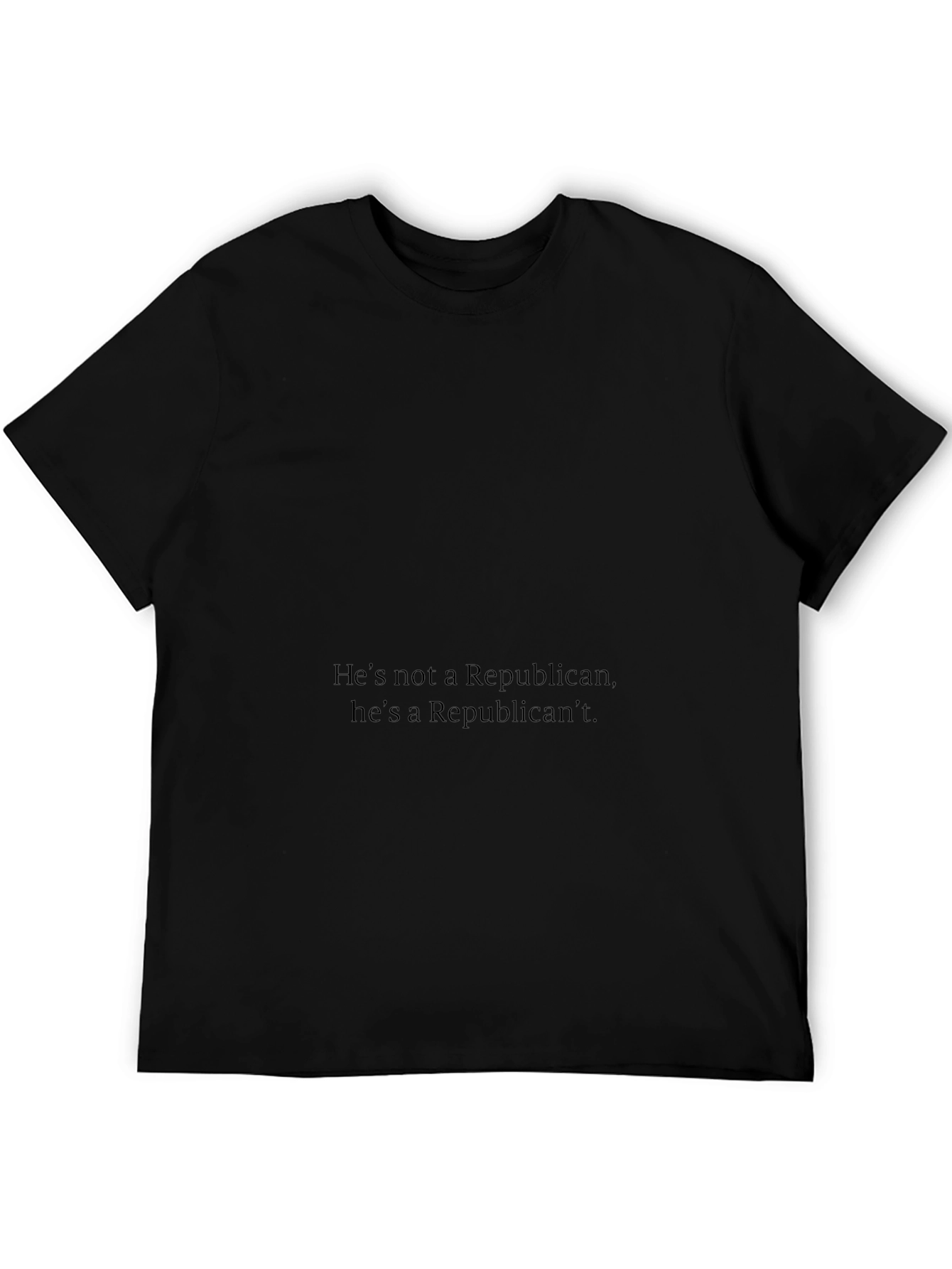 Republicant Black T-Shirt