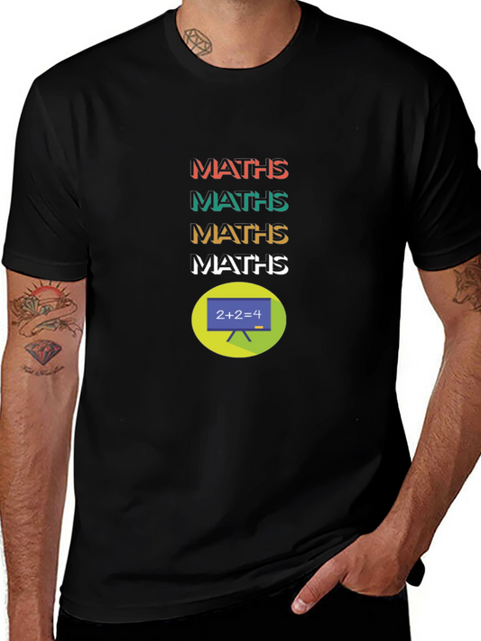 Maths Tee: Cool Graphic Print T-Shirt