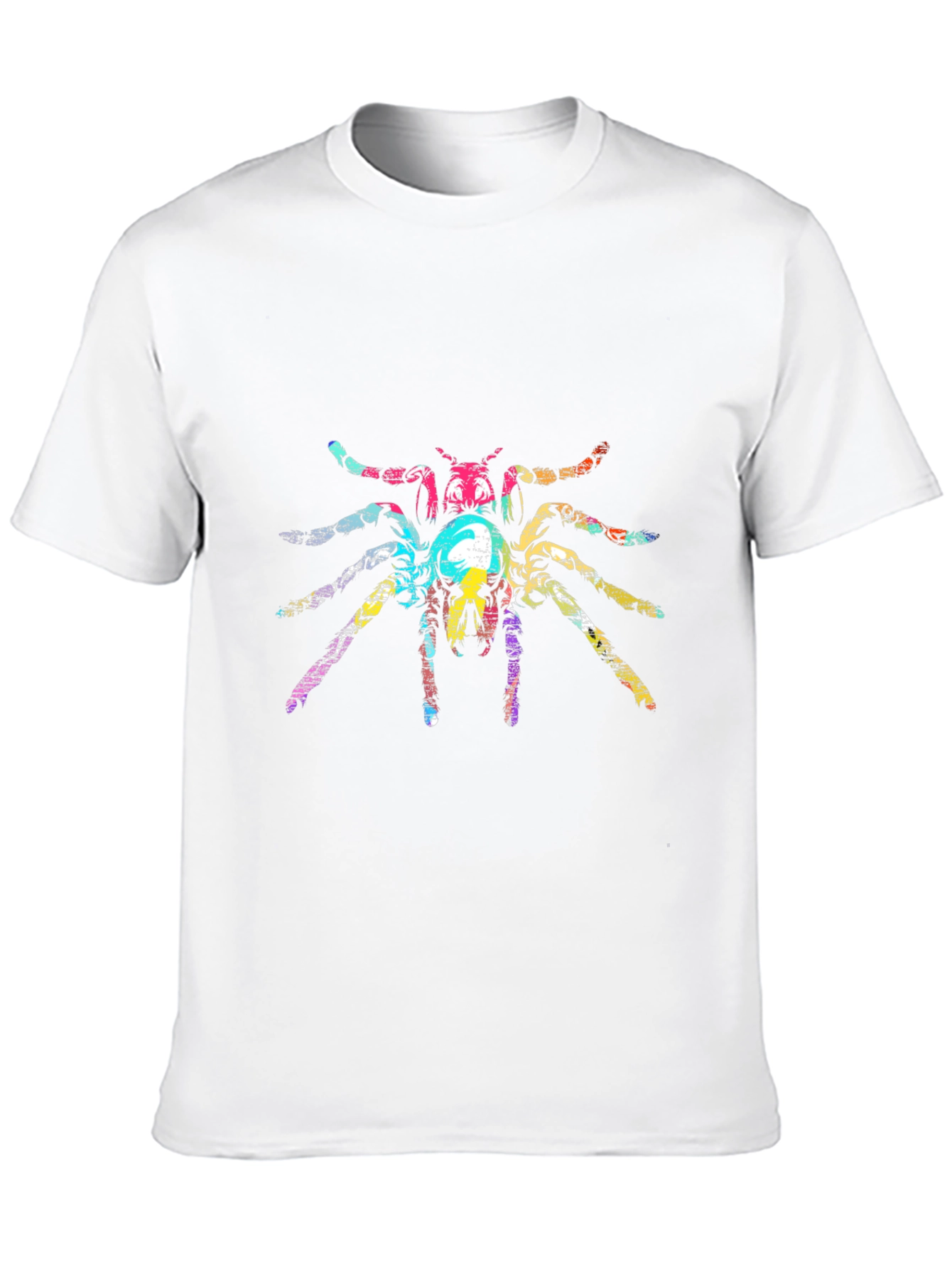 Vibrant Spider Graphic Tee
