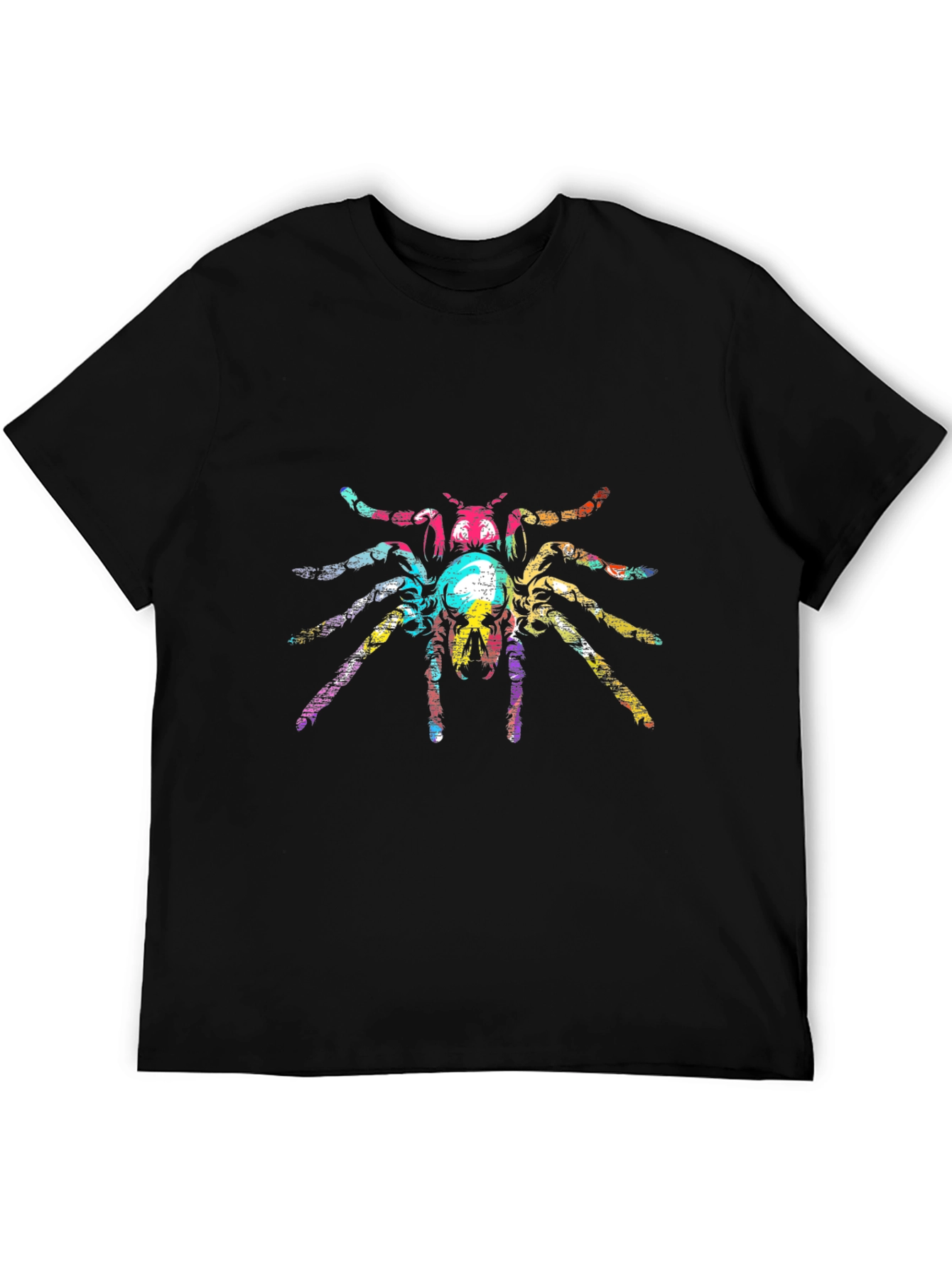 Vibrant Spider Graphic Tee