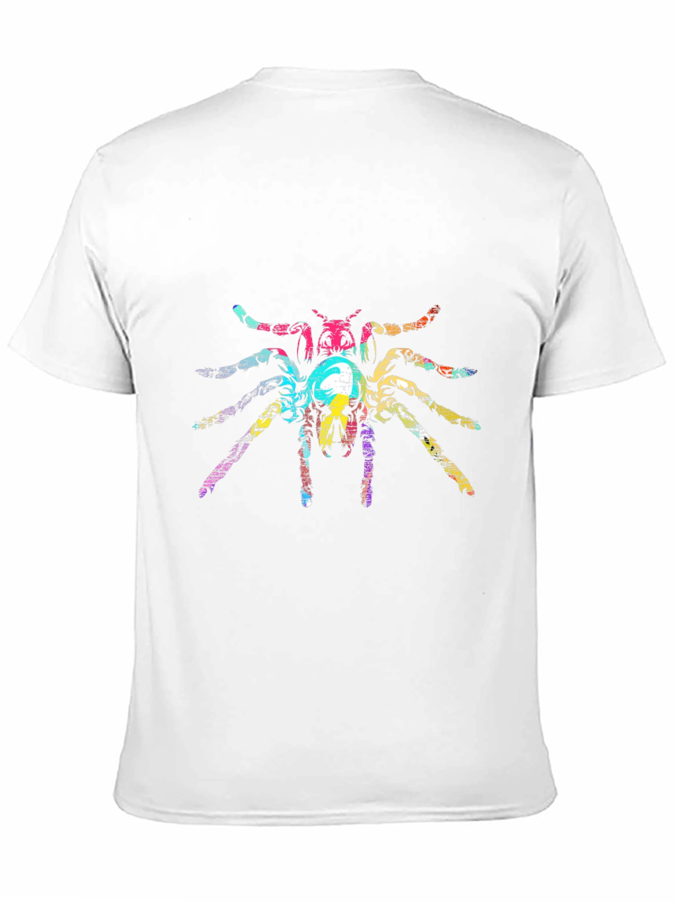 Vibrant Spider Graphic Tee