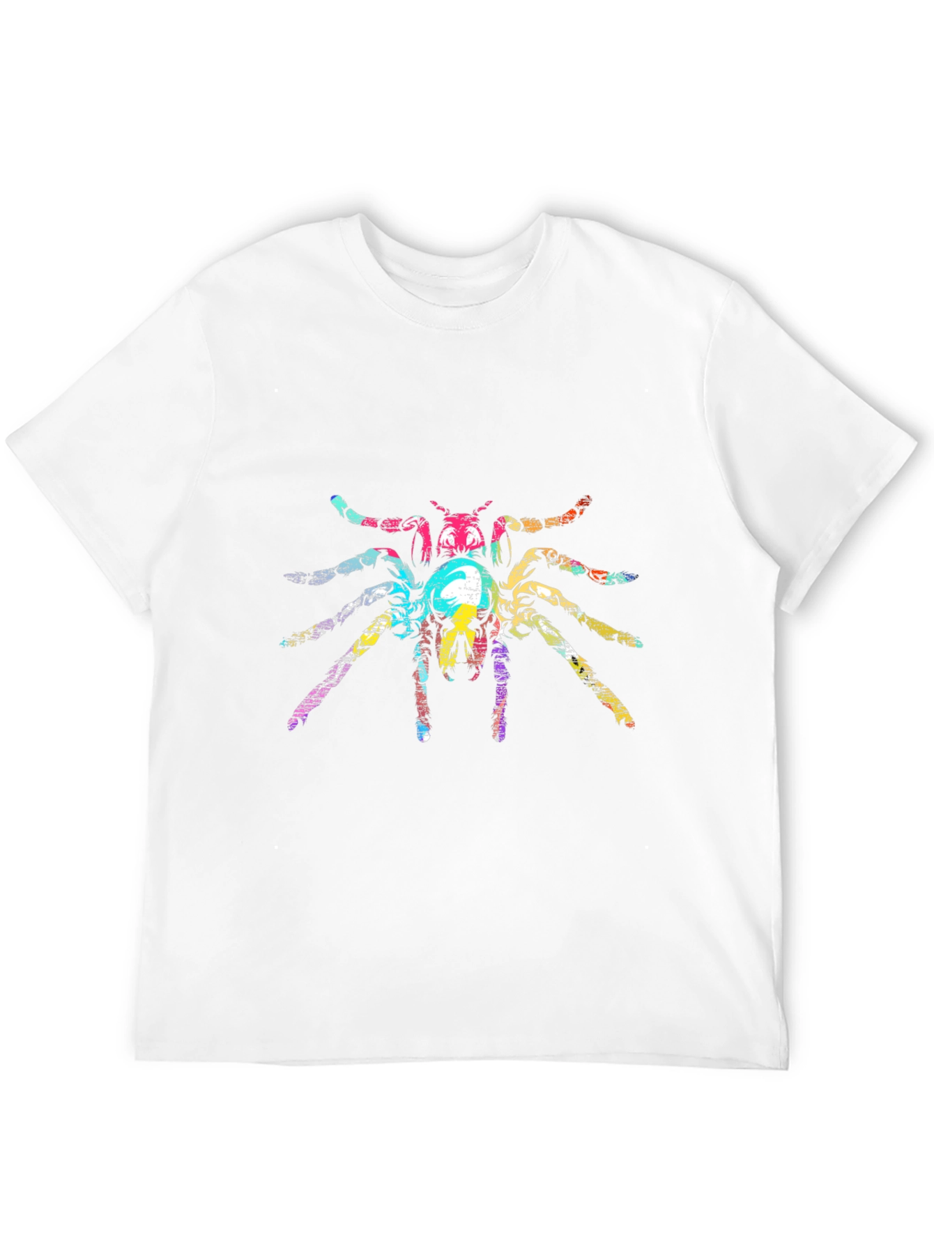 Vibrant Spider Graphic Tee