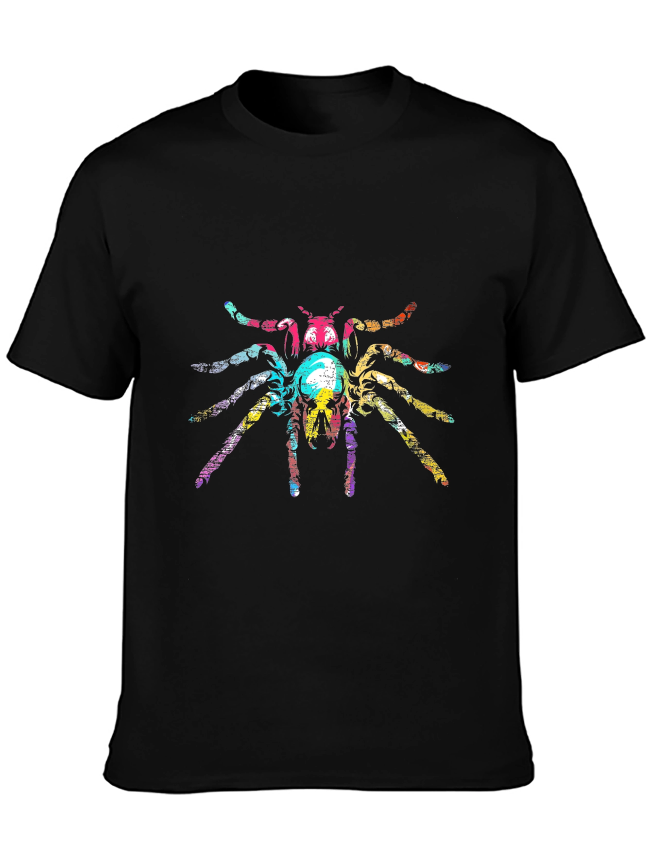 Vibrant Spider Graphic Tee