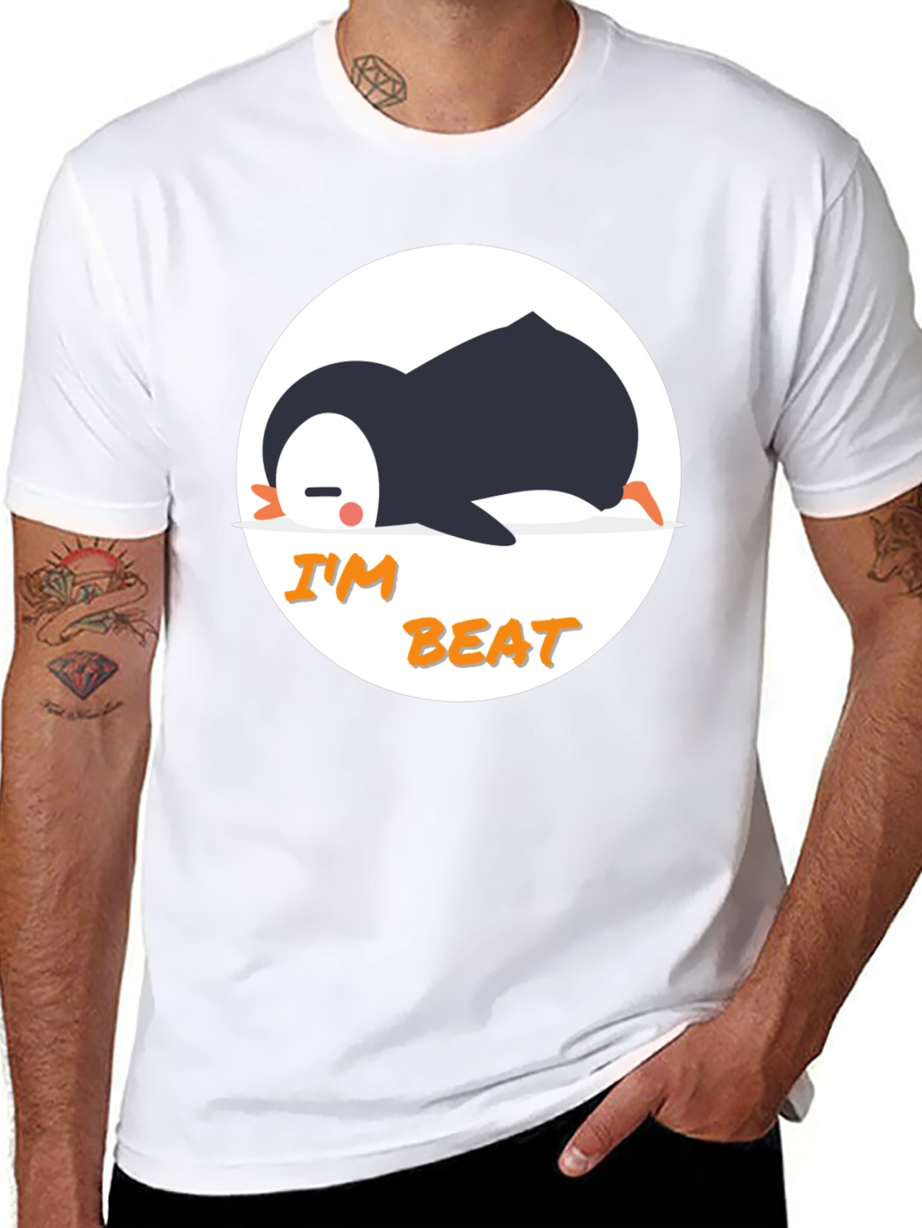 Im Beat Penguin Graphic T-Shirt