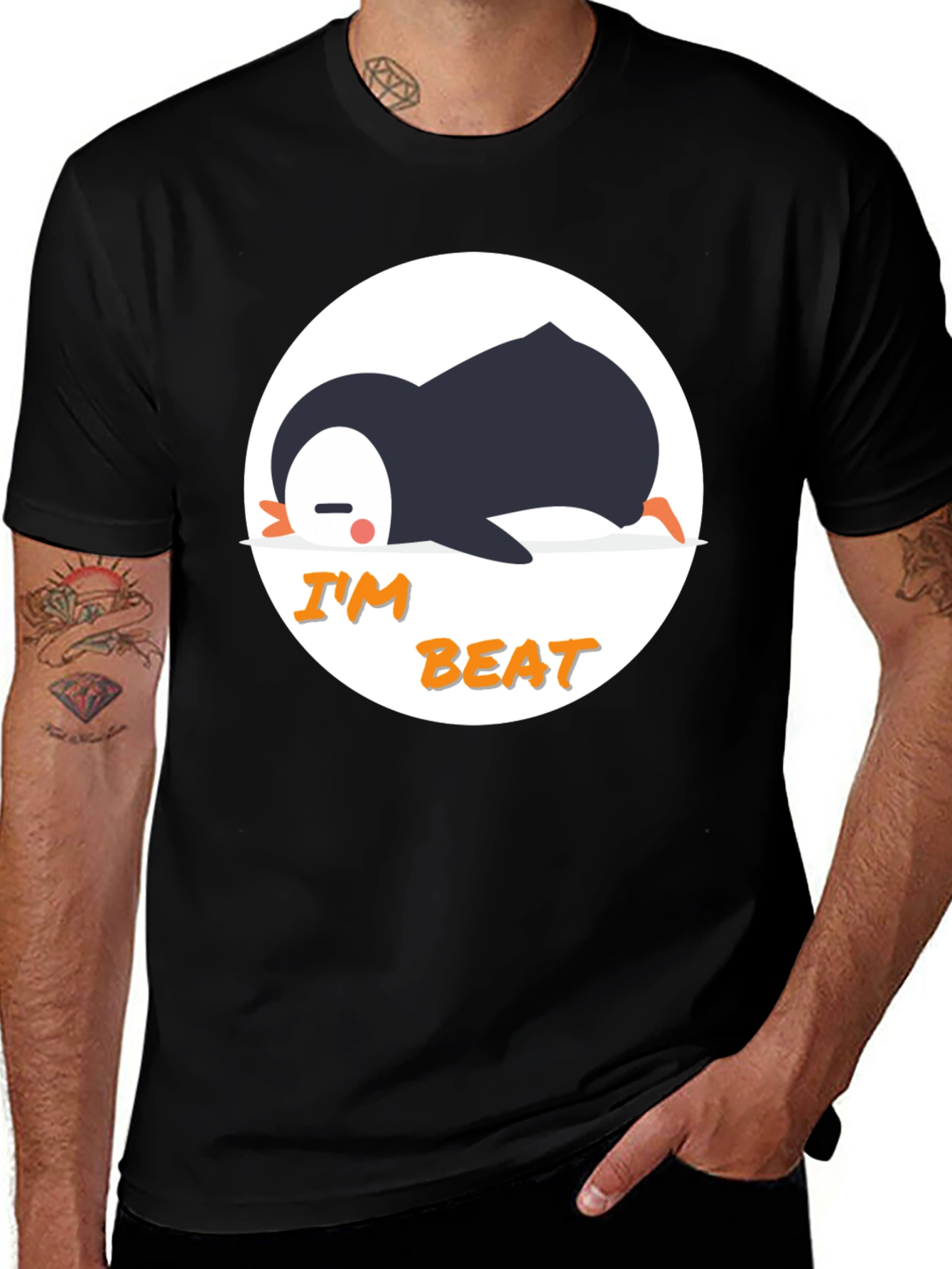 Im Beat Penguin Graphic T-Shirt