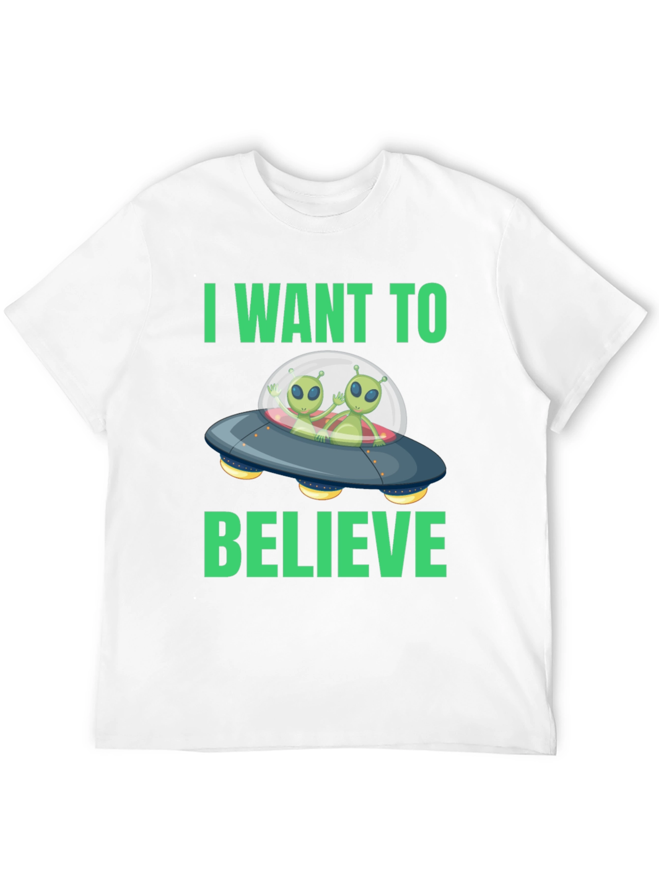 I Want to Believe Alien Graphic Tee