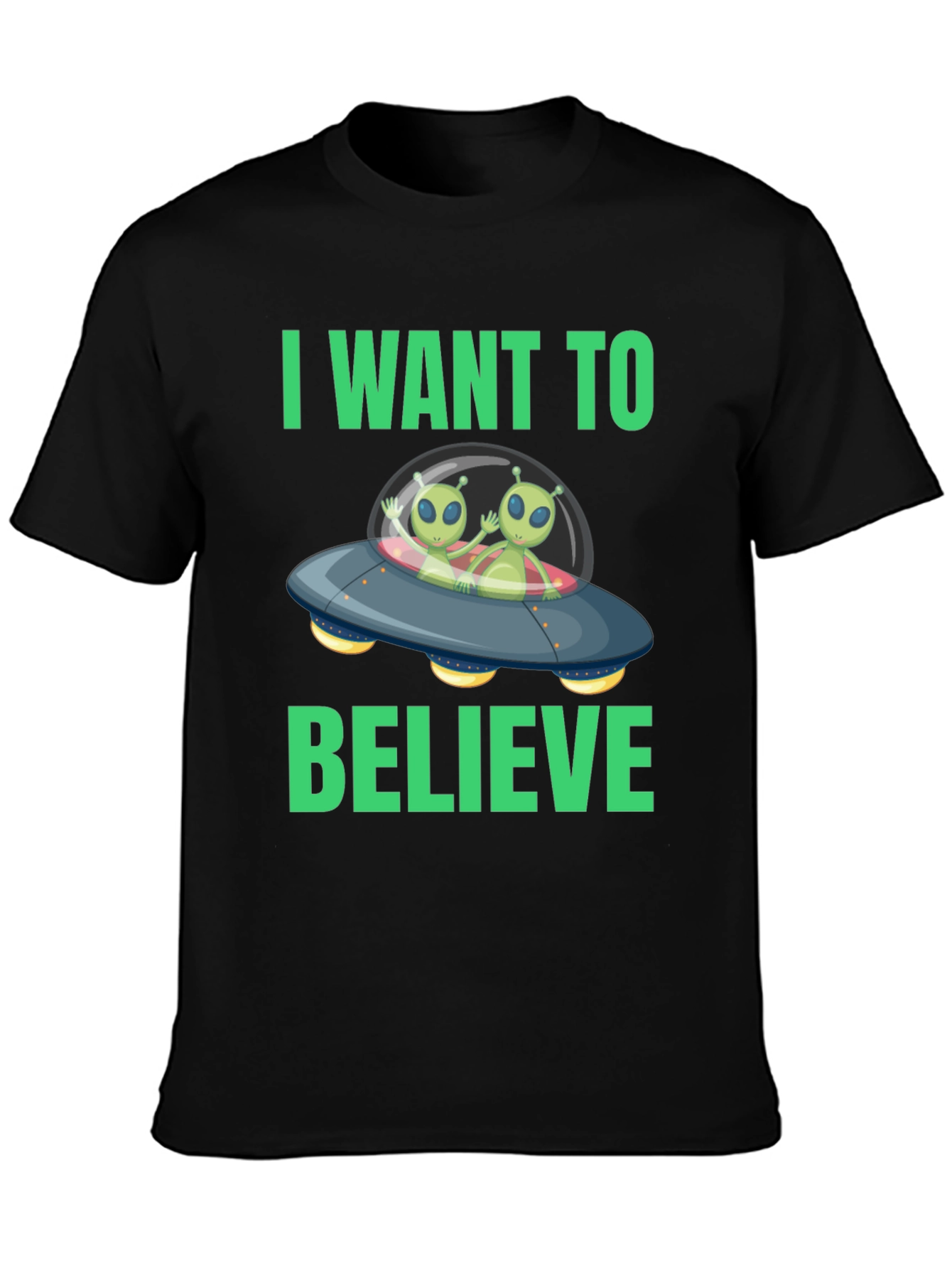 I Want to Believe Alien Graphic Tee