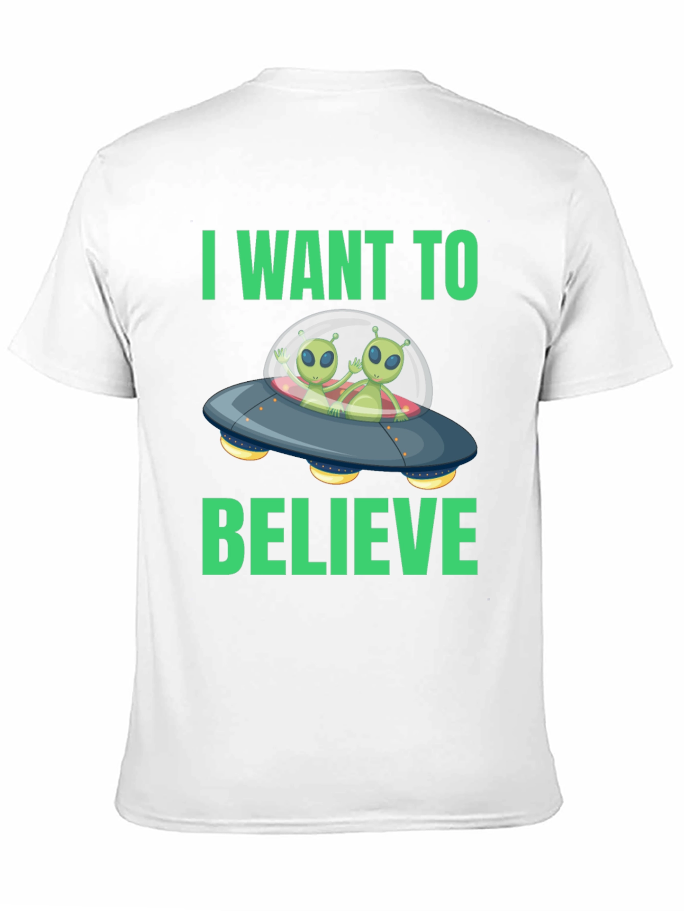 I Want to Believe Alien Graphic Tee