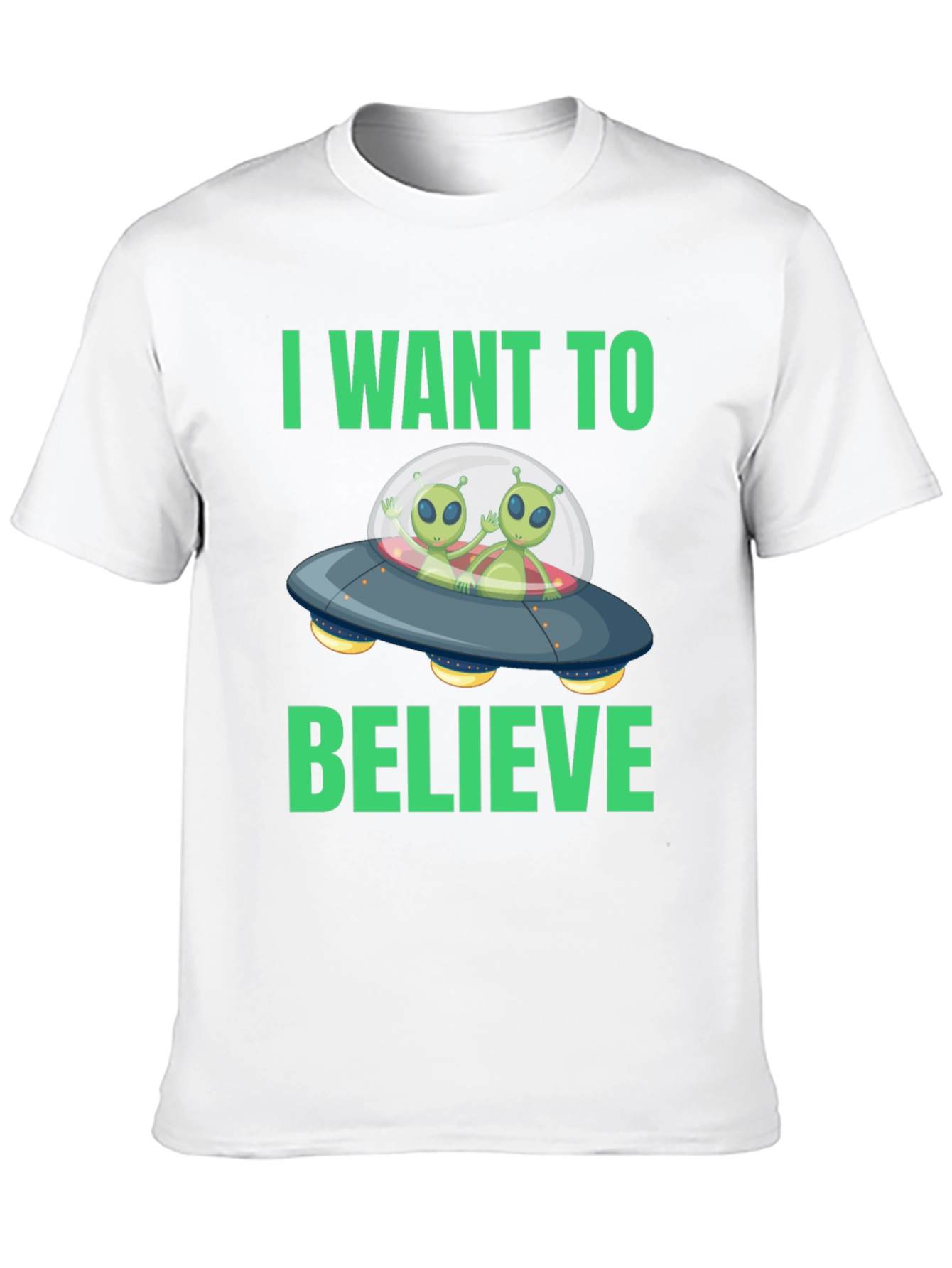 I Want to Believe Alien Graphic Tee
