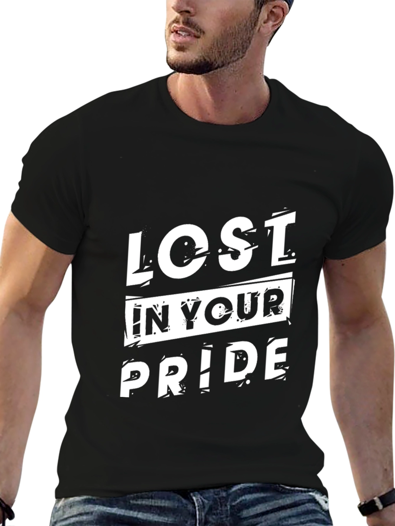 Lost In Your Pride T-Shirt - Modern Graphic Tee