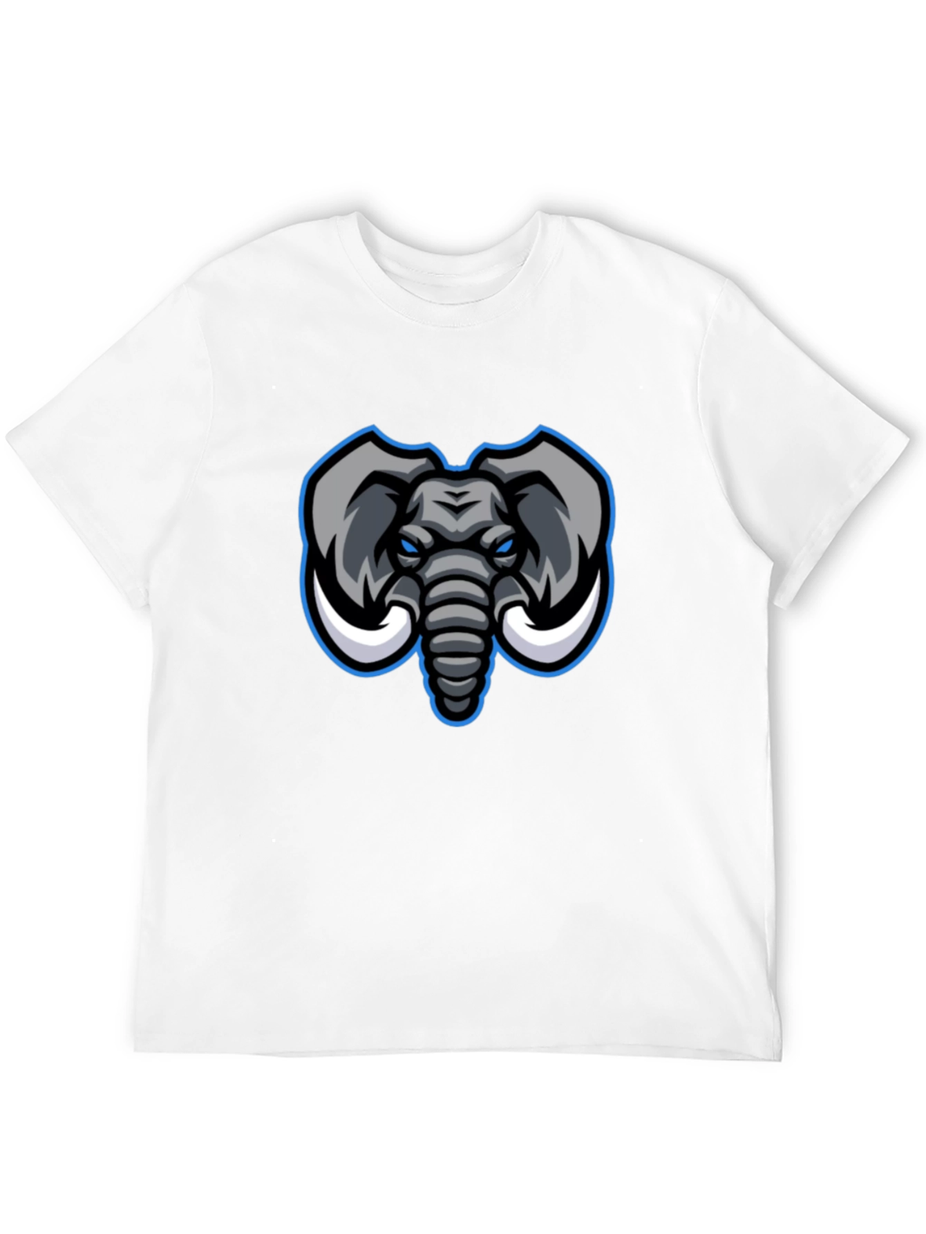 Elephant Graphic Black T-Shirt