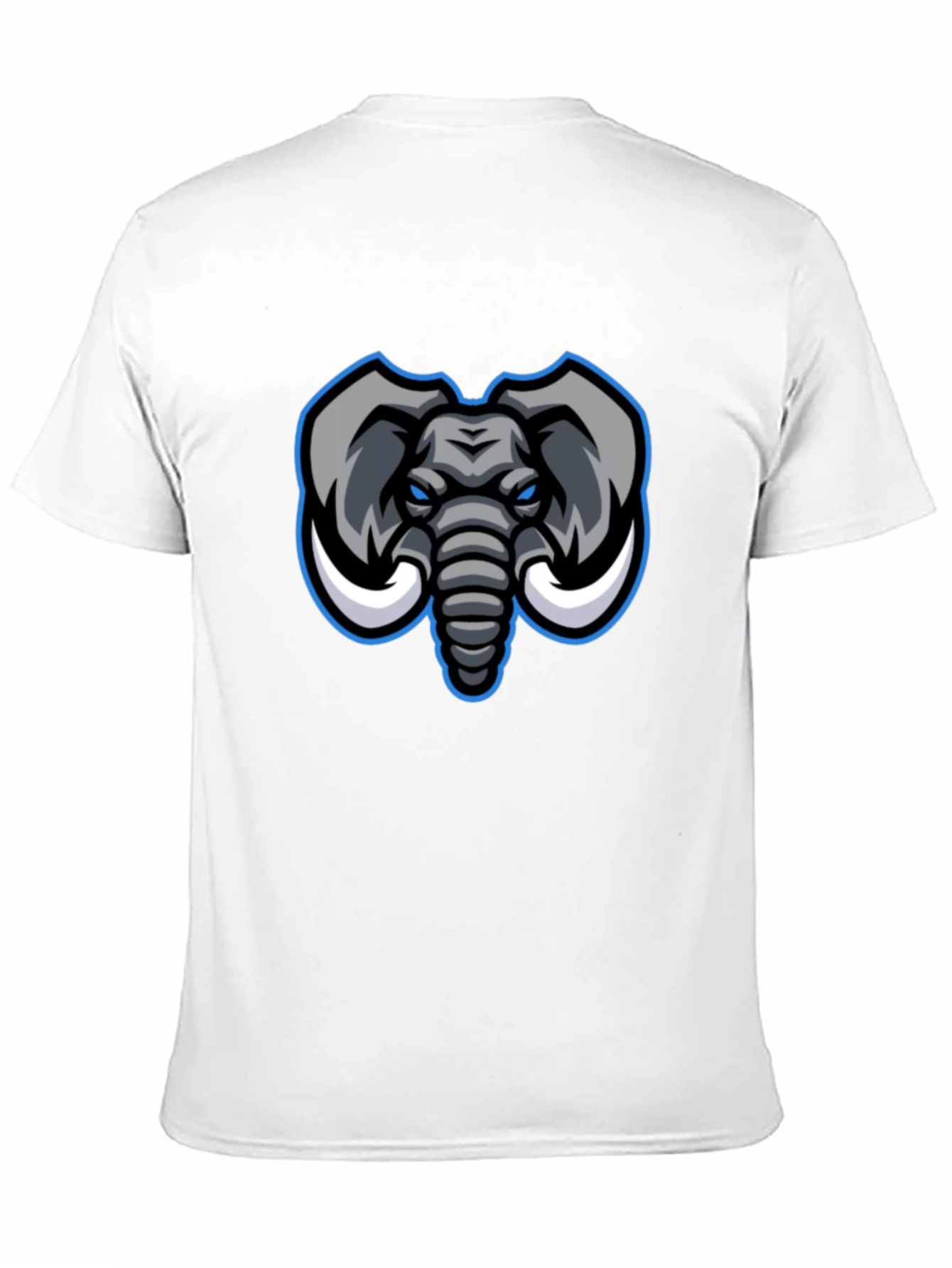 Elephant Graphic Black T-Shirt