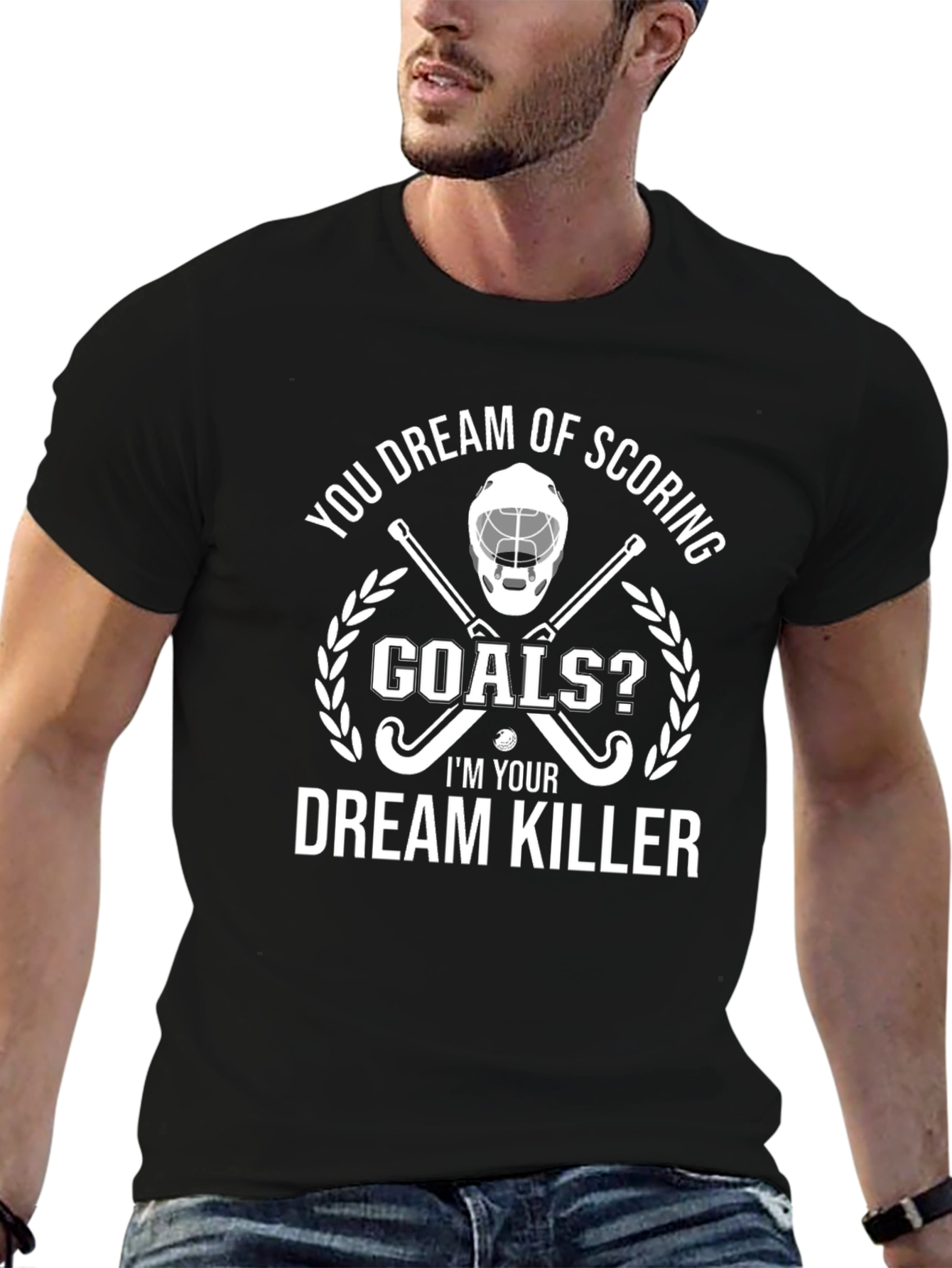 Dream Killer Hockey Graphic T-Shirt