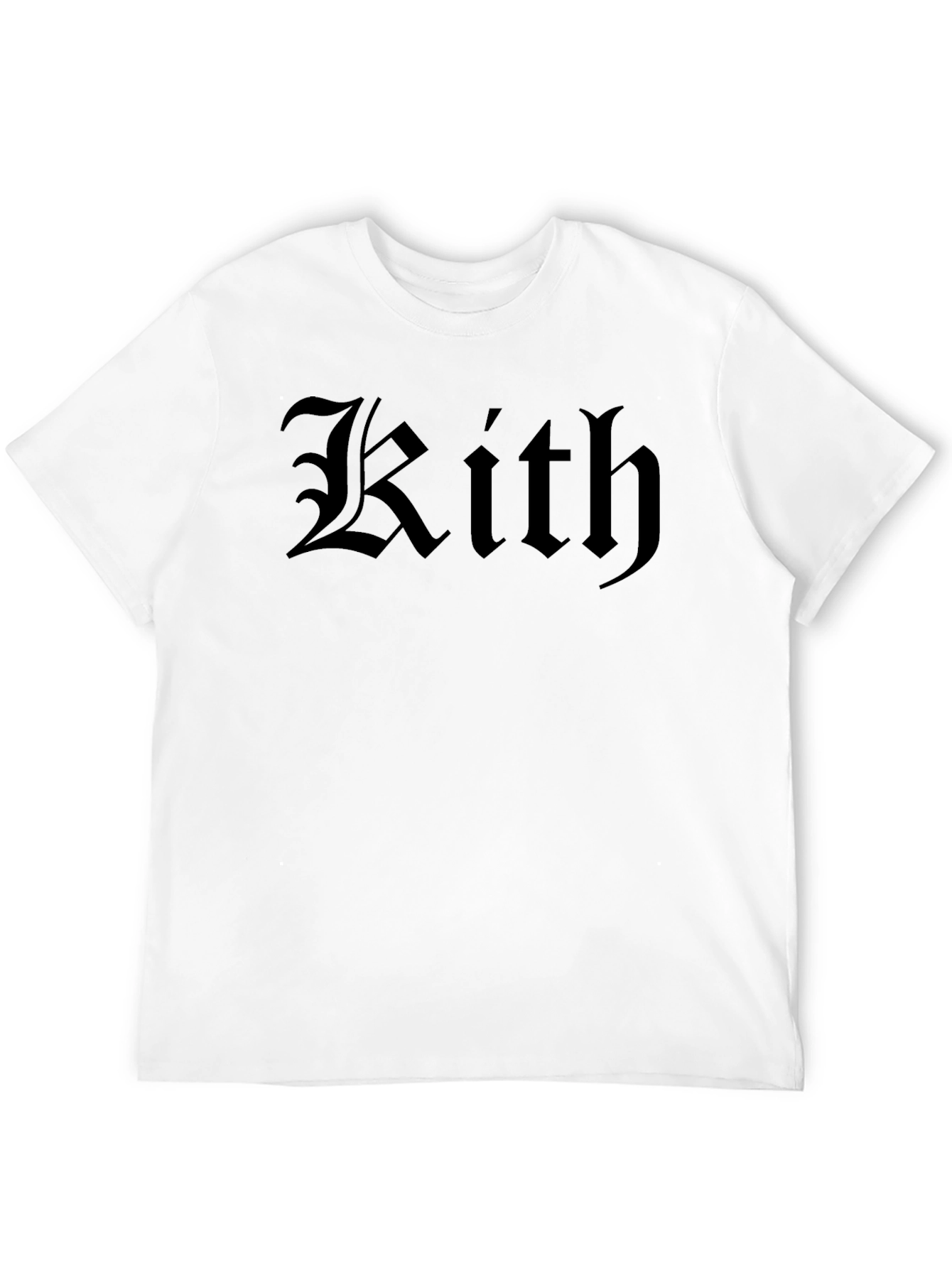 Kith Gothic Logo Black T-Shirt