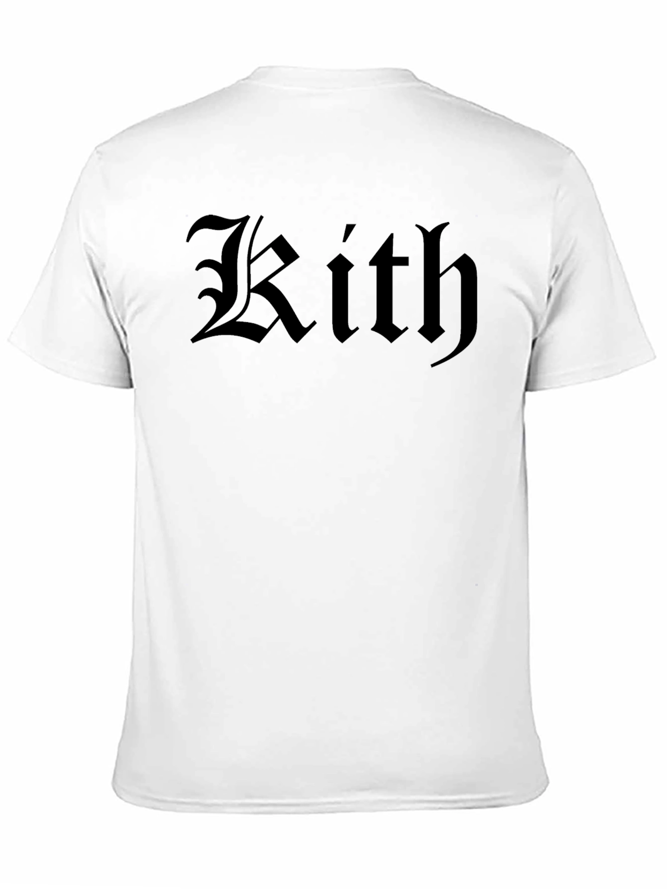 Kith Gothic Logo Black T-Shirt
