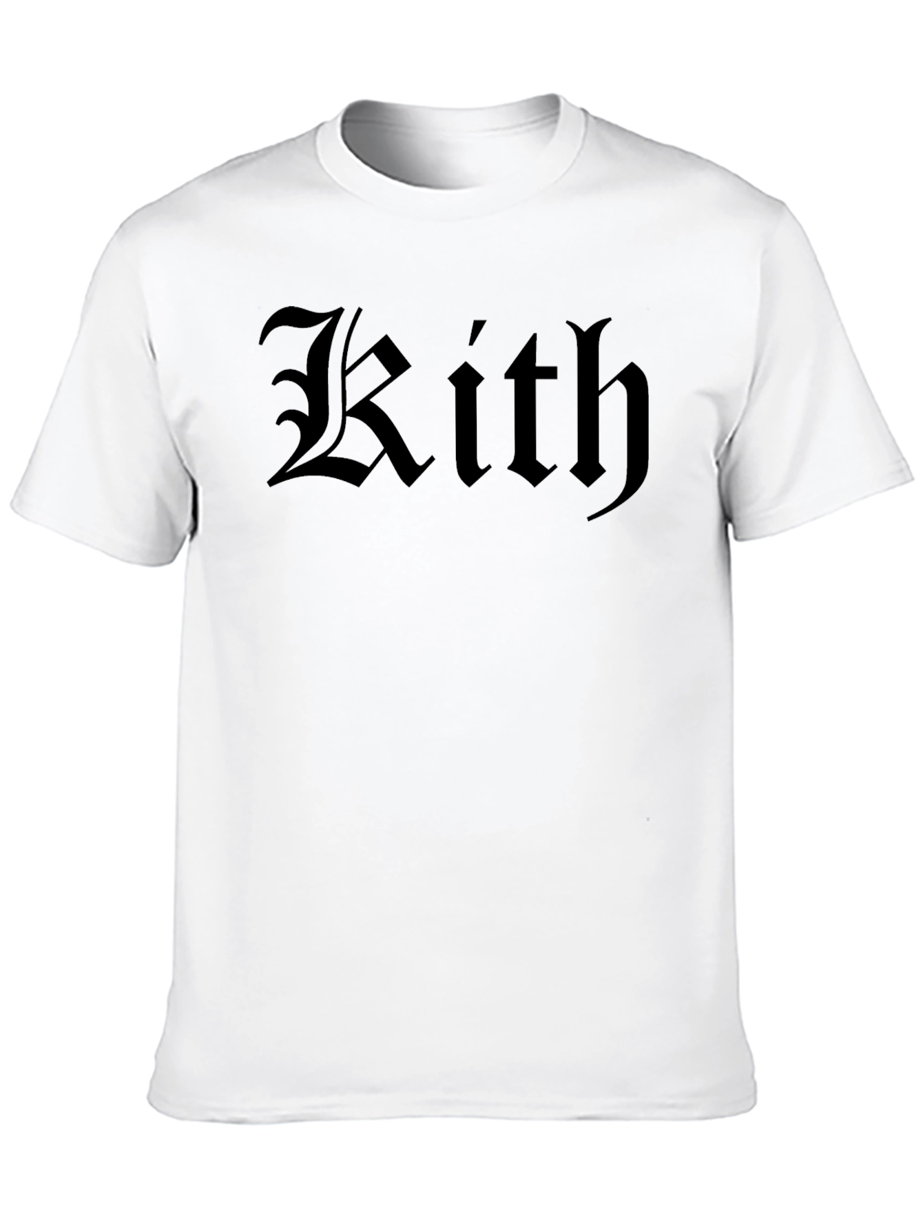 Kith Gothic Logo Black T-Shirt