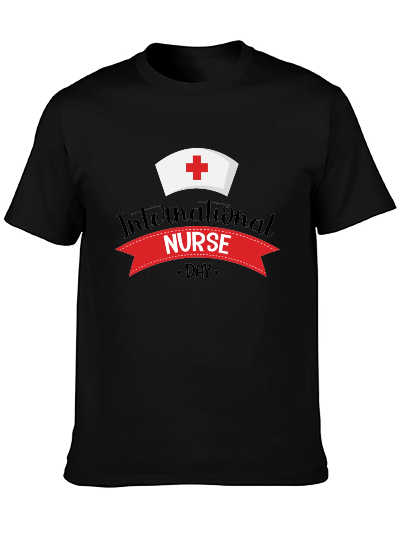 International Nurse Day T-Shirt - Black