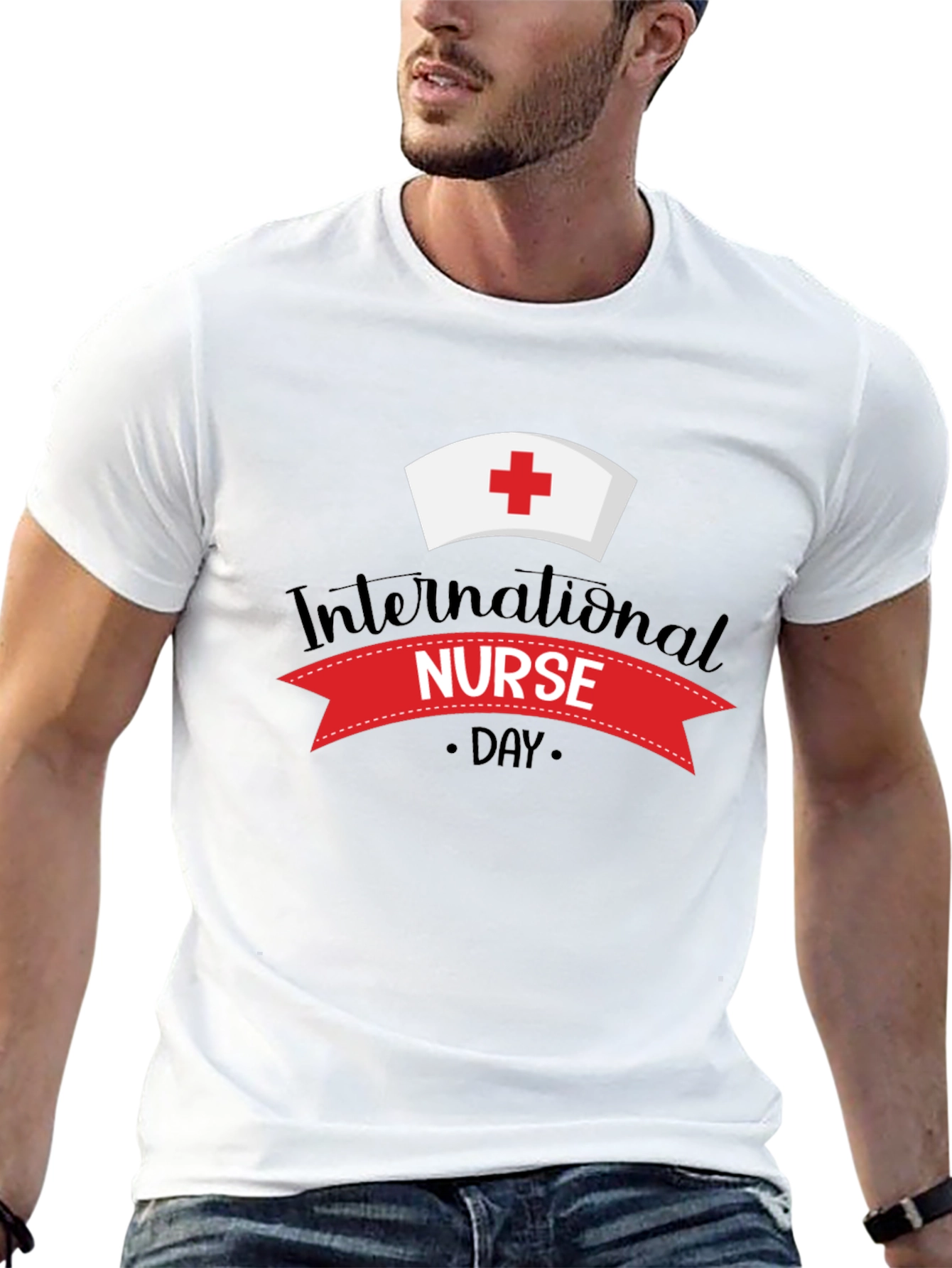 International Nurse Day T-Shirt - Black