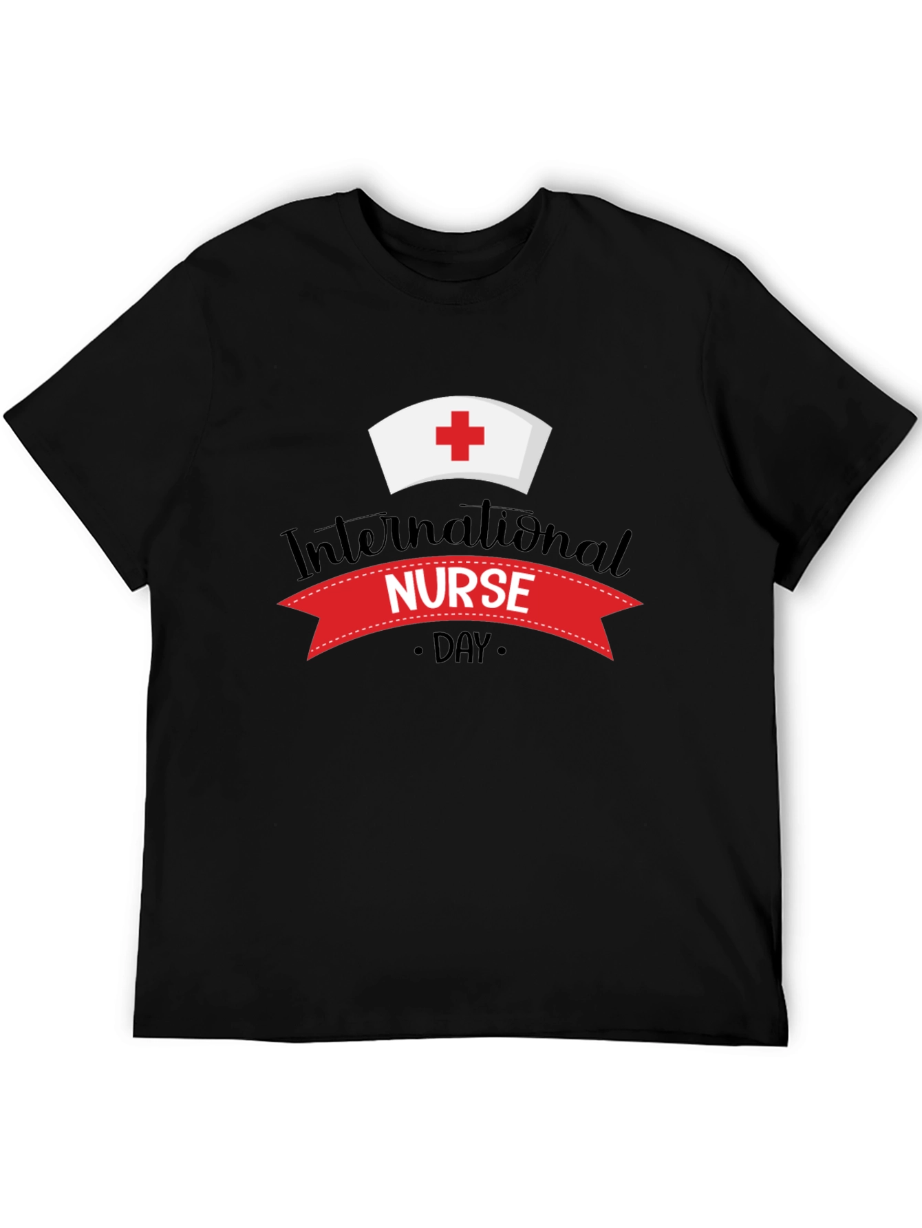 International Nurse Day T-Shirt - Black