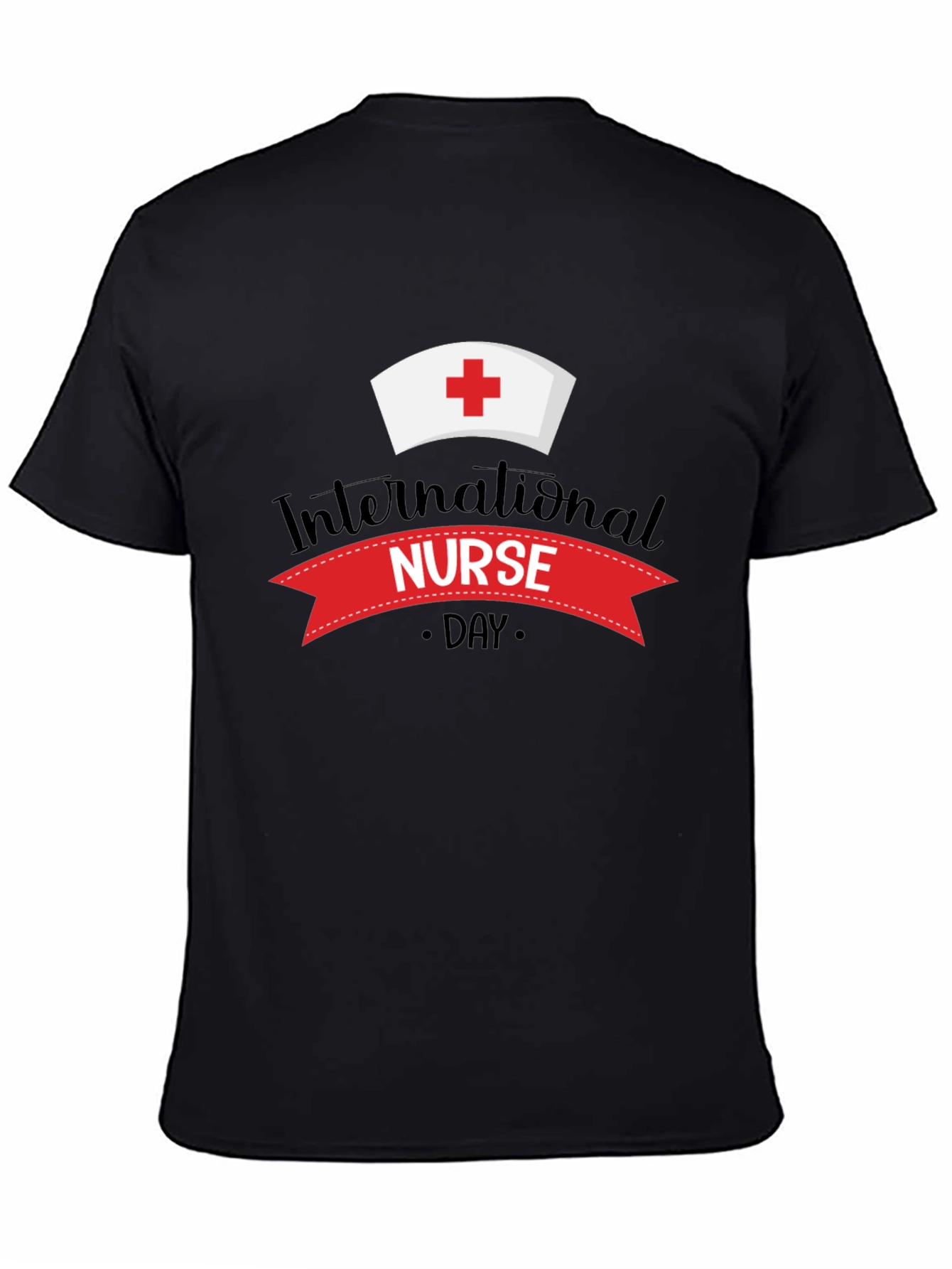 International Nurse Day T-Shirt - Black