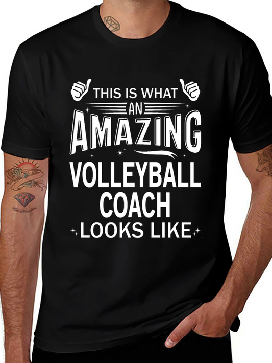 Amazing Volleyball Coach T-Shirt - Gift For Coaches