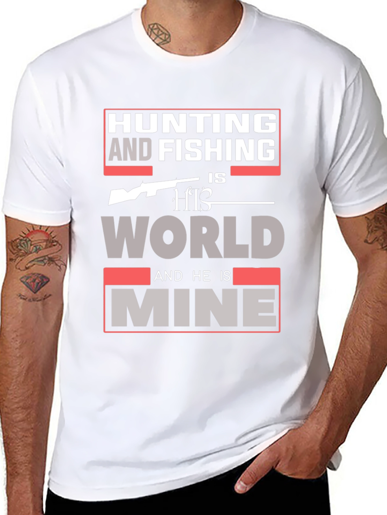 Hunting and Fishing Graphic Tee