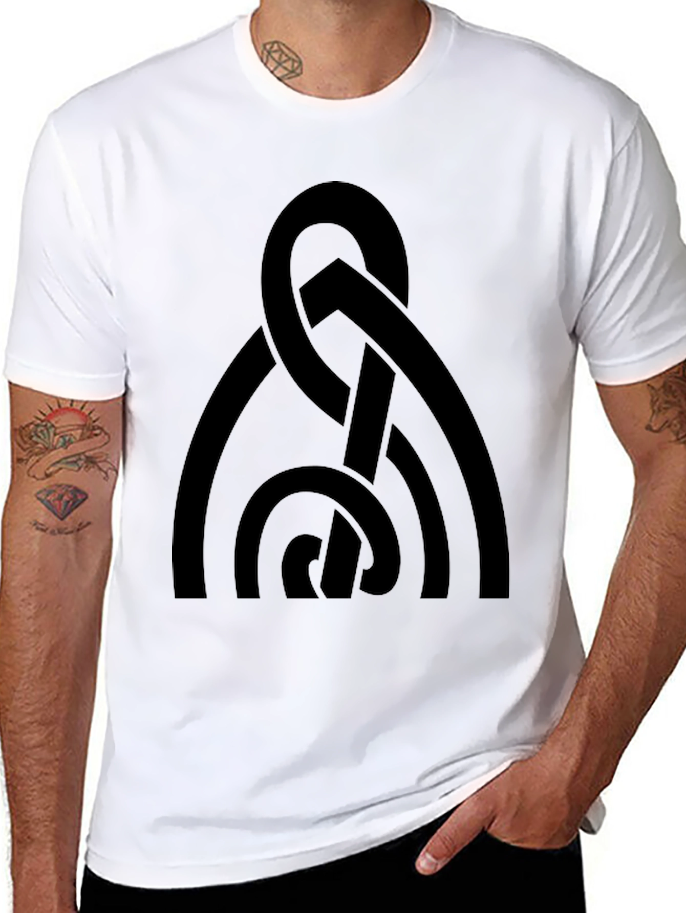Celtic Knot Black T-Shirt