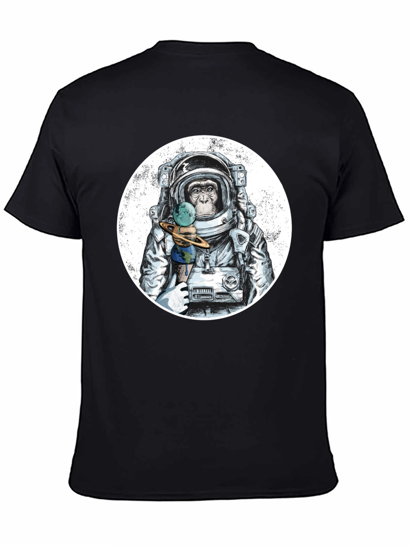 Astronaut Ape T-Shirt - Space Monkey Design