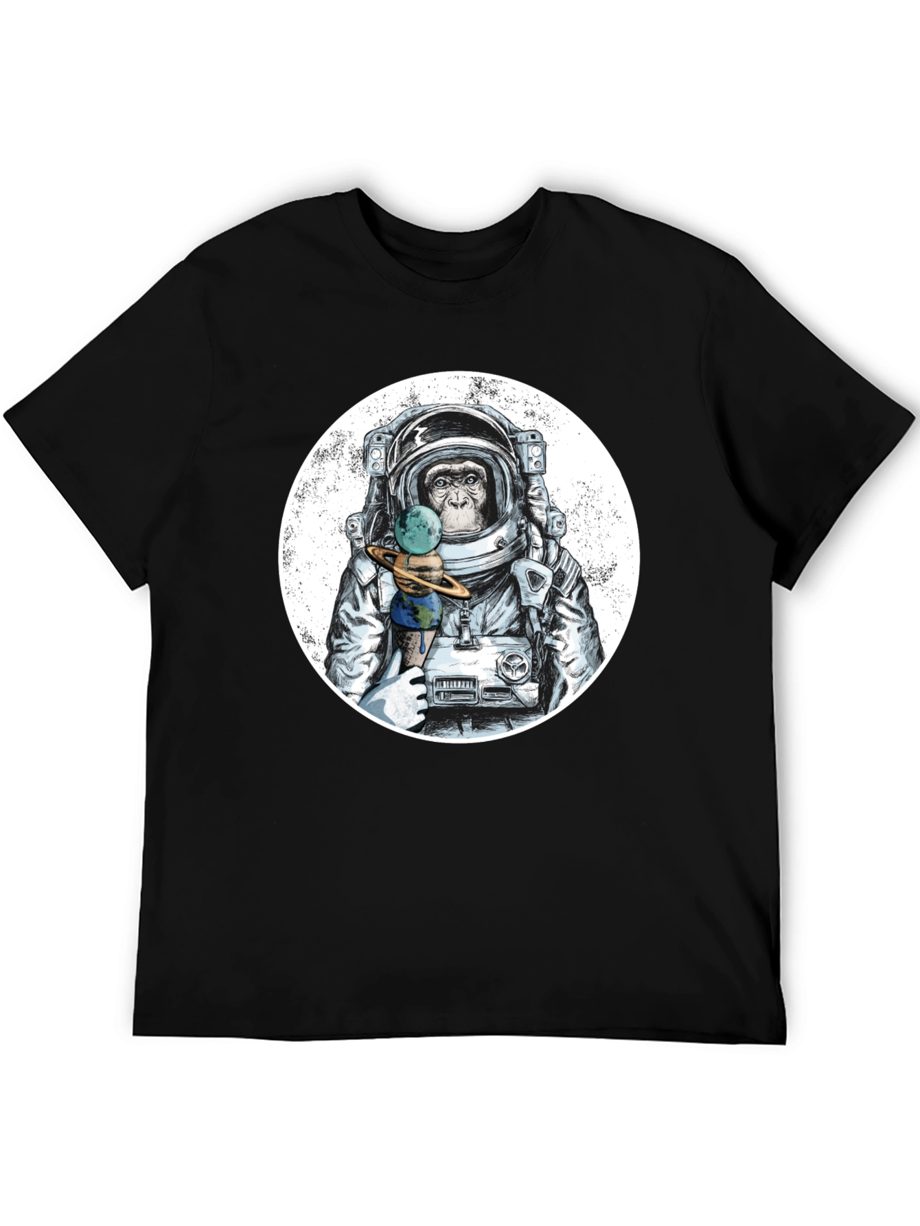 Astronaut Ape T-Shirt - Space Monkey Design