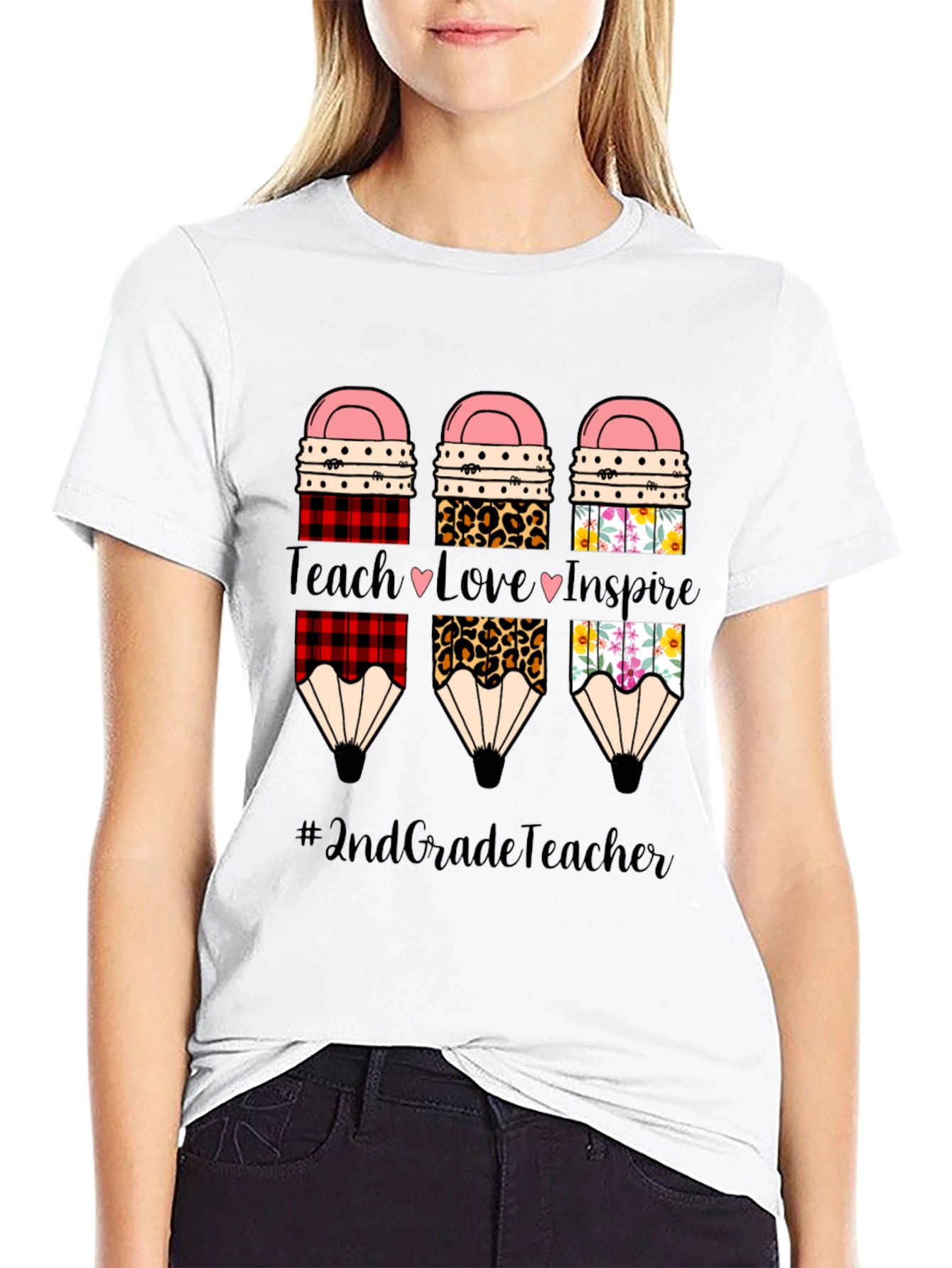 Teach Love Inspire Teacher T-Shirt