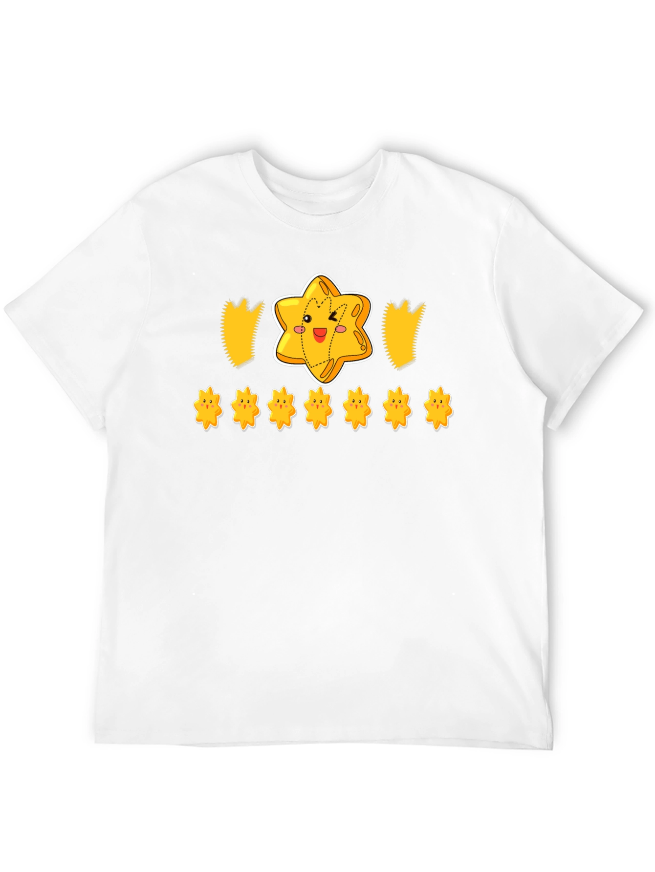 Kawaii Star T-Shirt - Cute Cartoon Style