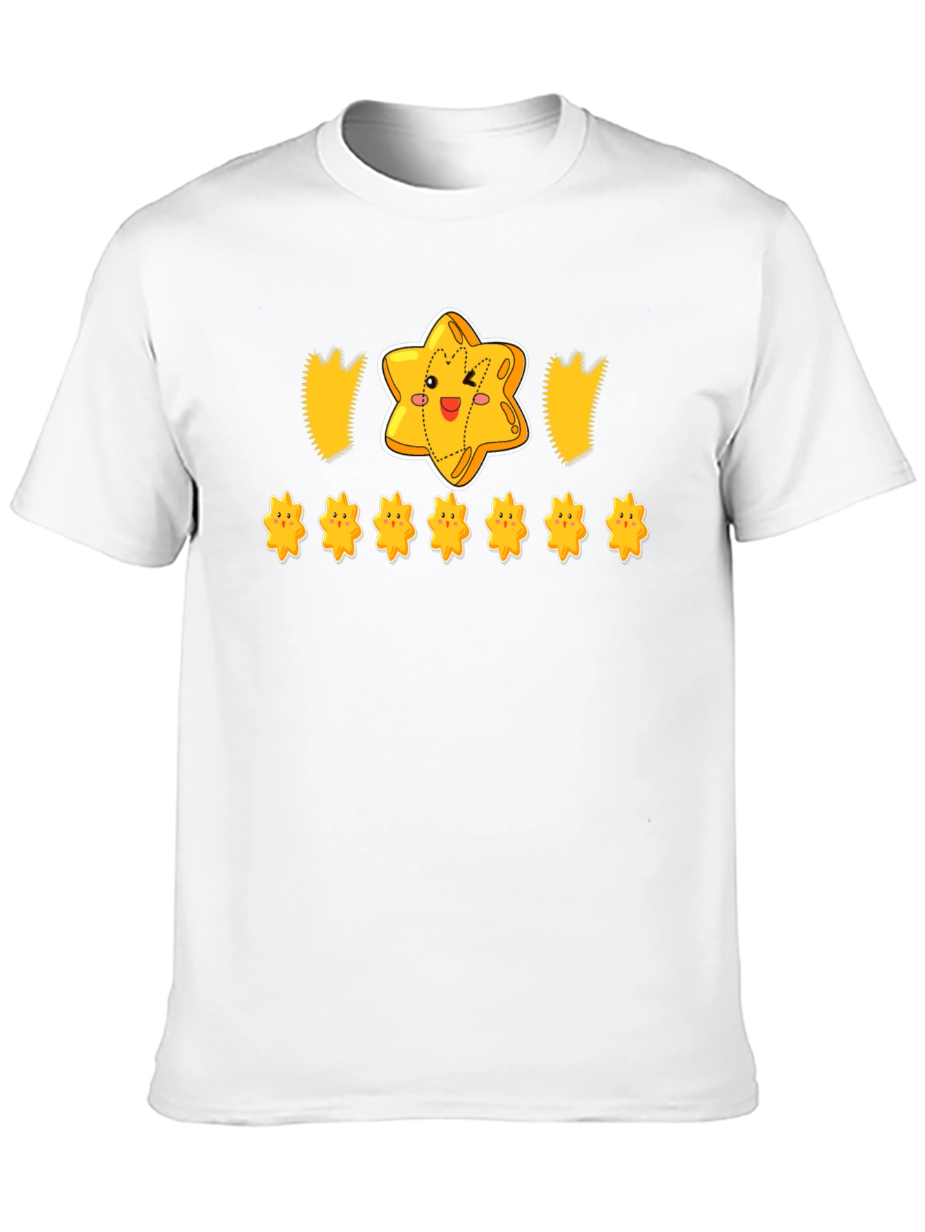 Kawaii Star T-Shirt - Cute Cartoon Style