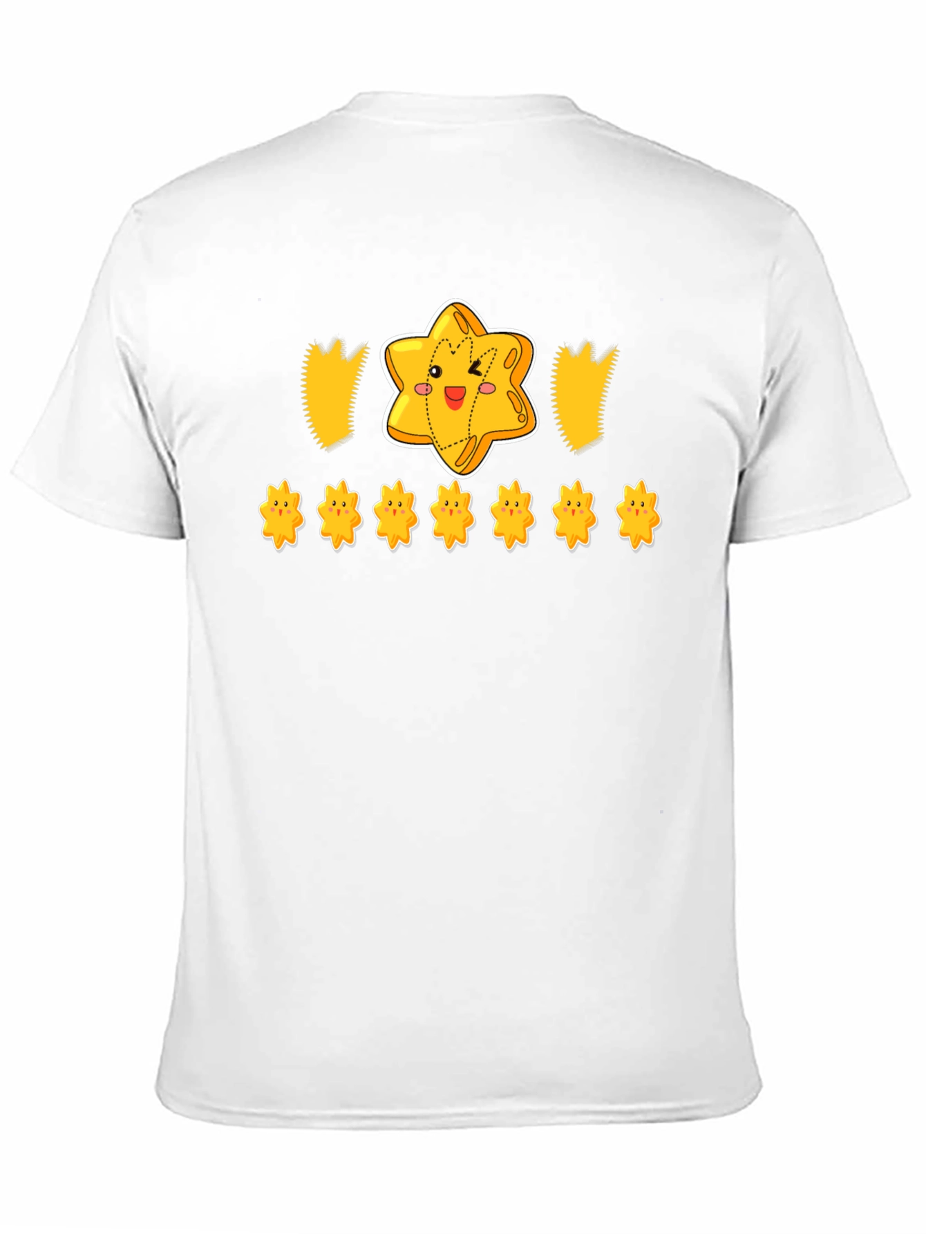 Kawaii Star T-Shirt - Cute Cartoon Style