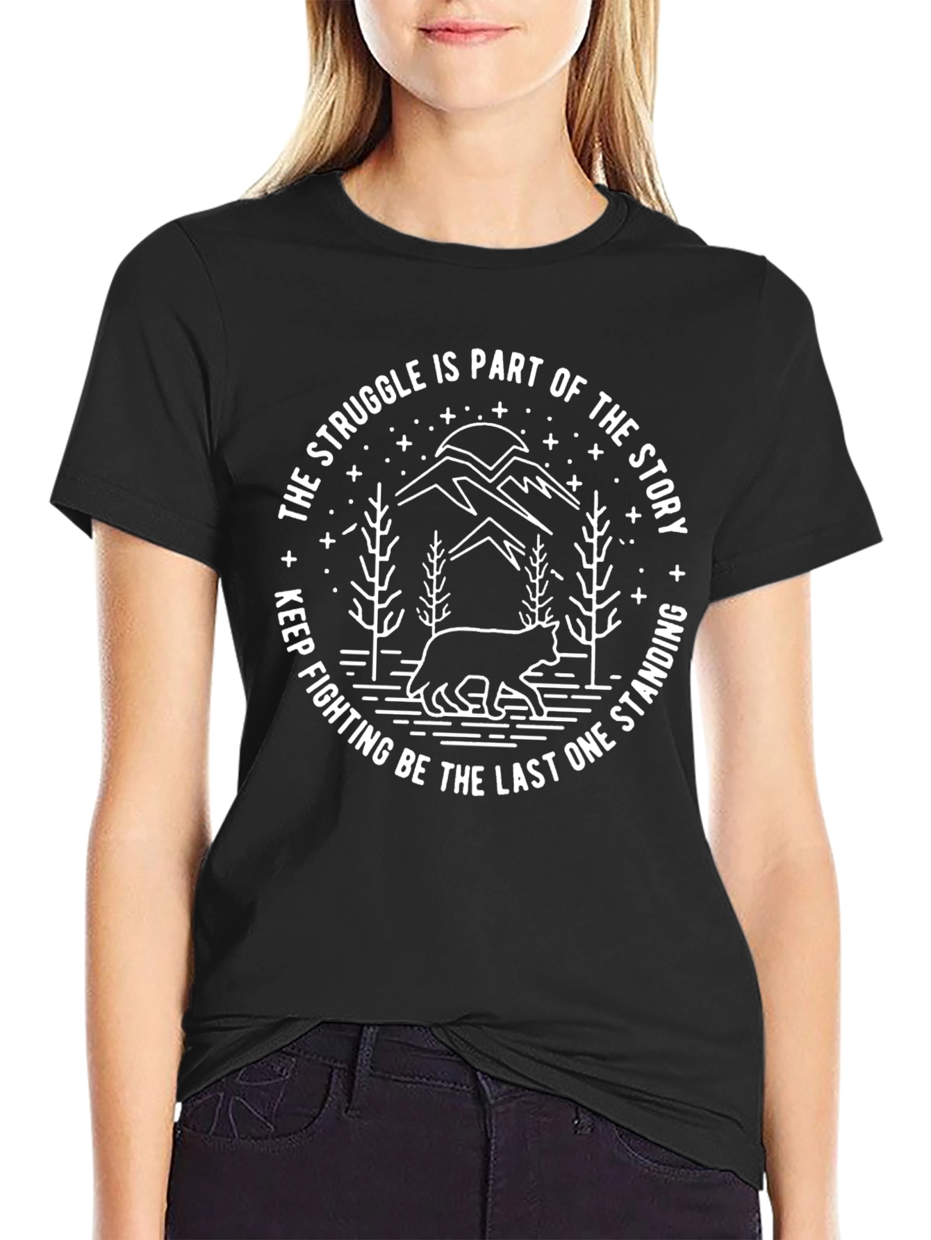The Struggle Story Graphic Tee