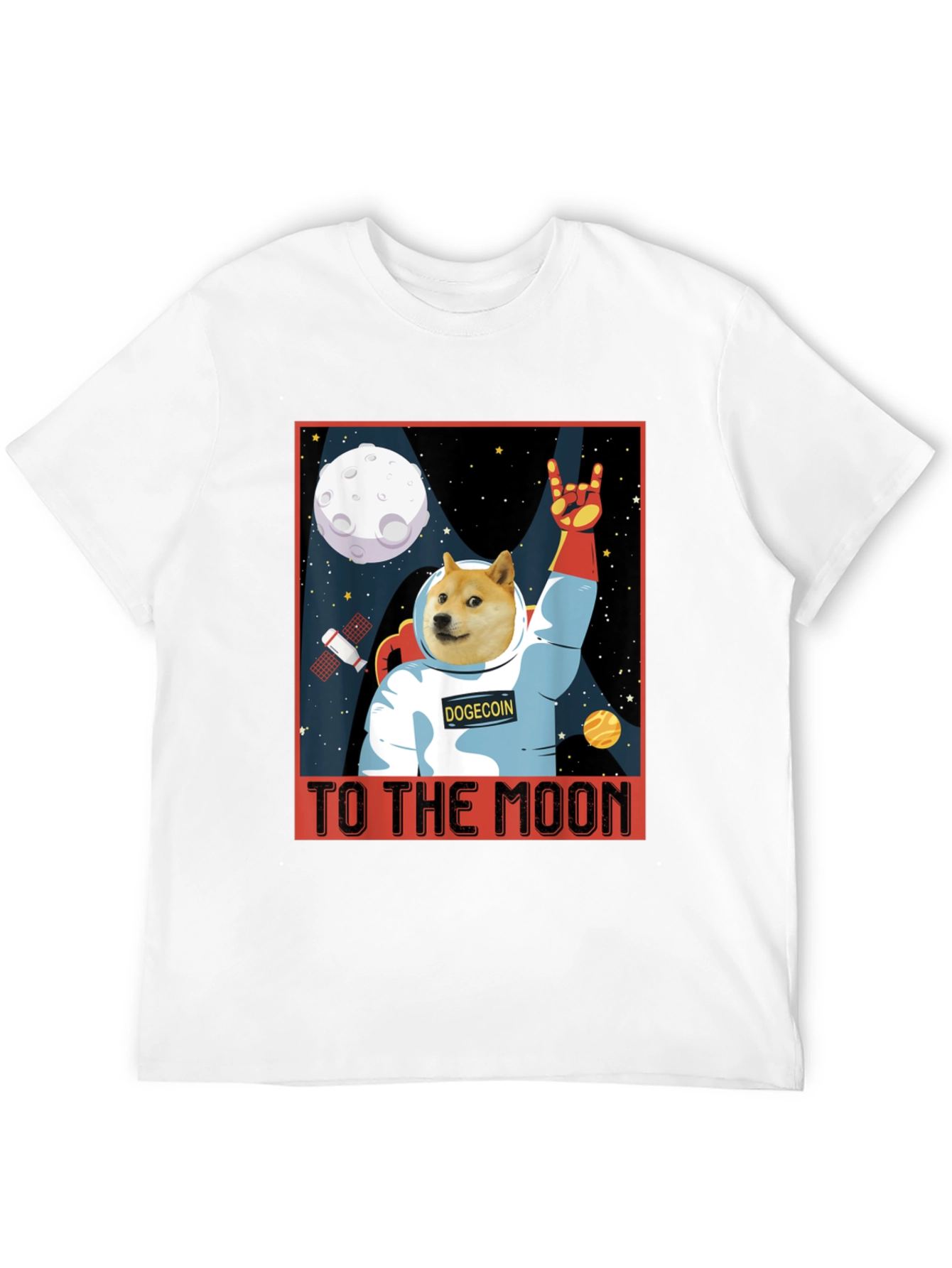 Dogecoin To The Moon T-Shirt