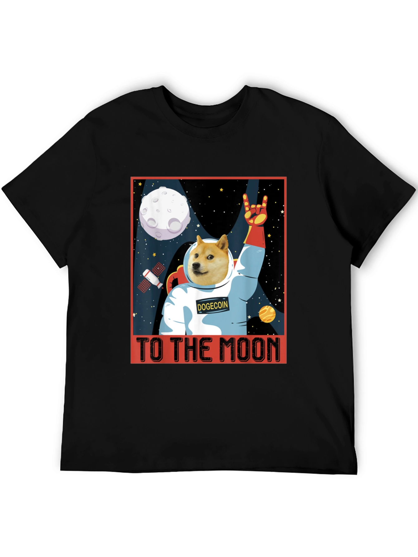 Dogecoin To The Moon T-Shirt