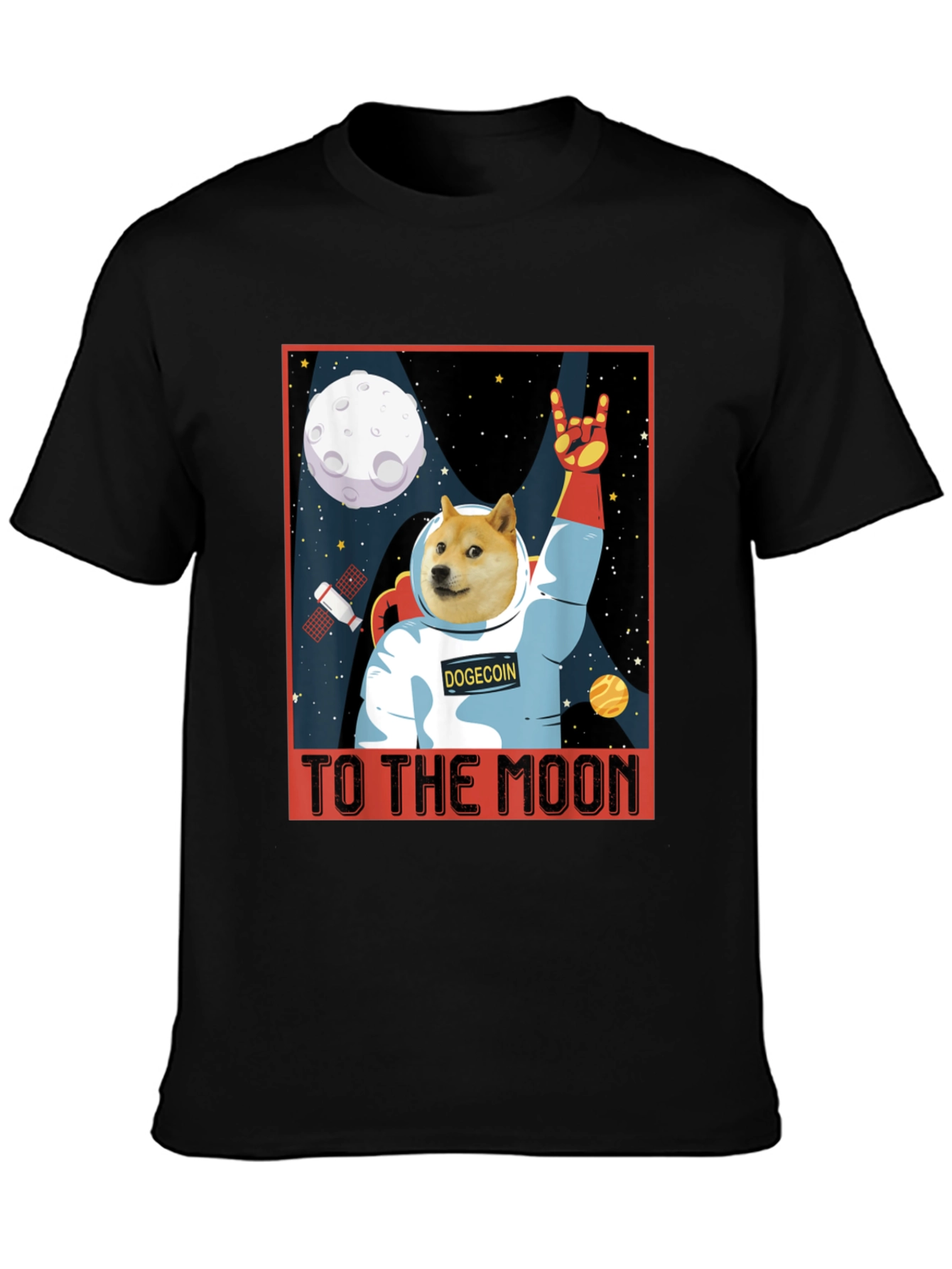 Dogecoin To The Moon T-Shirt