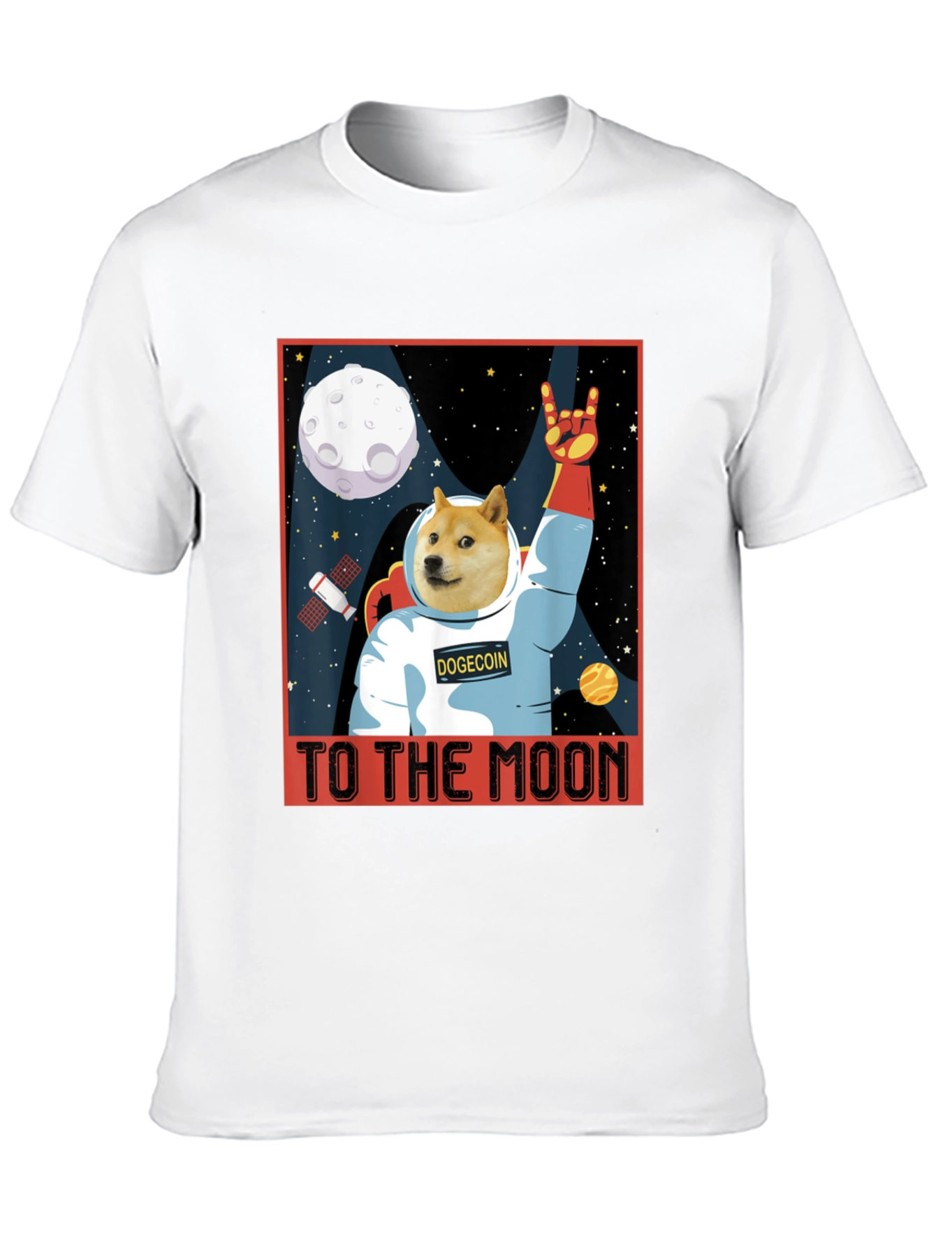 Dogecoin To The Moon T-Shirt