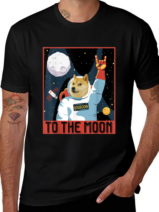 Dogecoin To The Moon T-Shirt