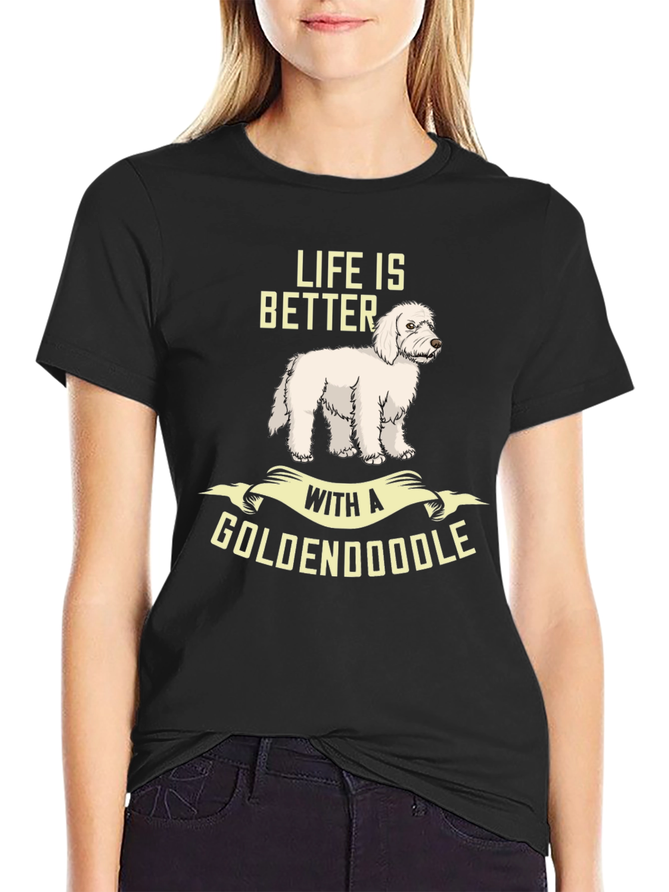 Life is Better with a Goldendoodle T-Shirt