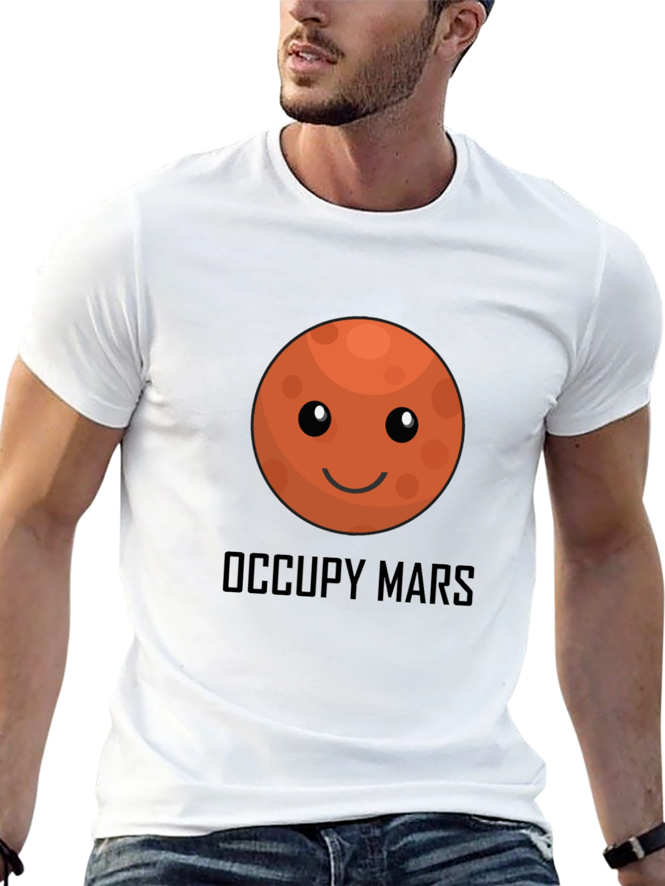 Occupy Mars Graphic T-Shirt - Martian Invasion Tee
