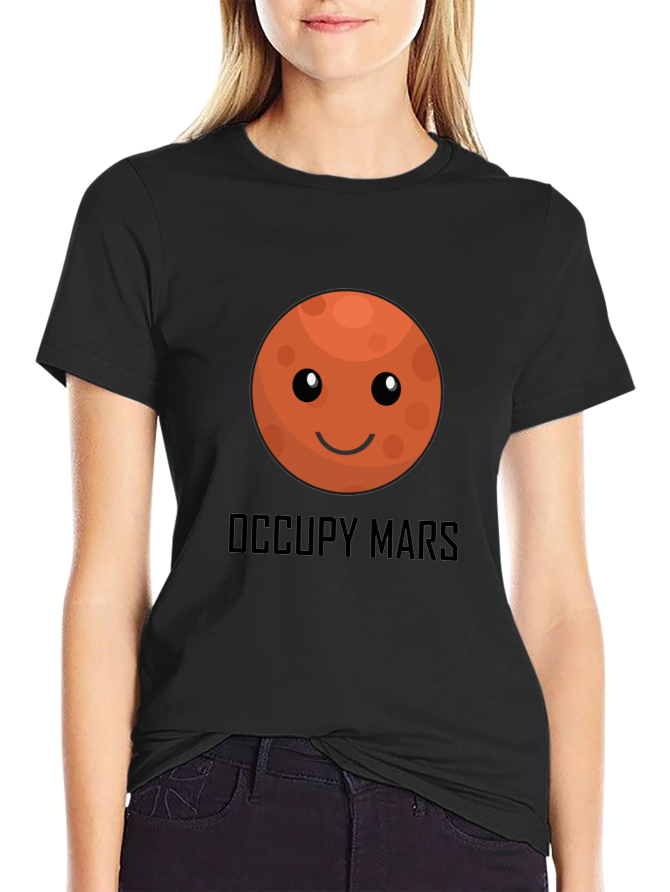 Occupy Mars Graphic T-Shirt - Martian Invasion Tee