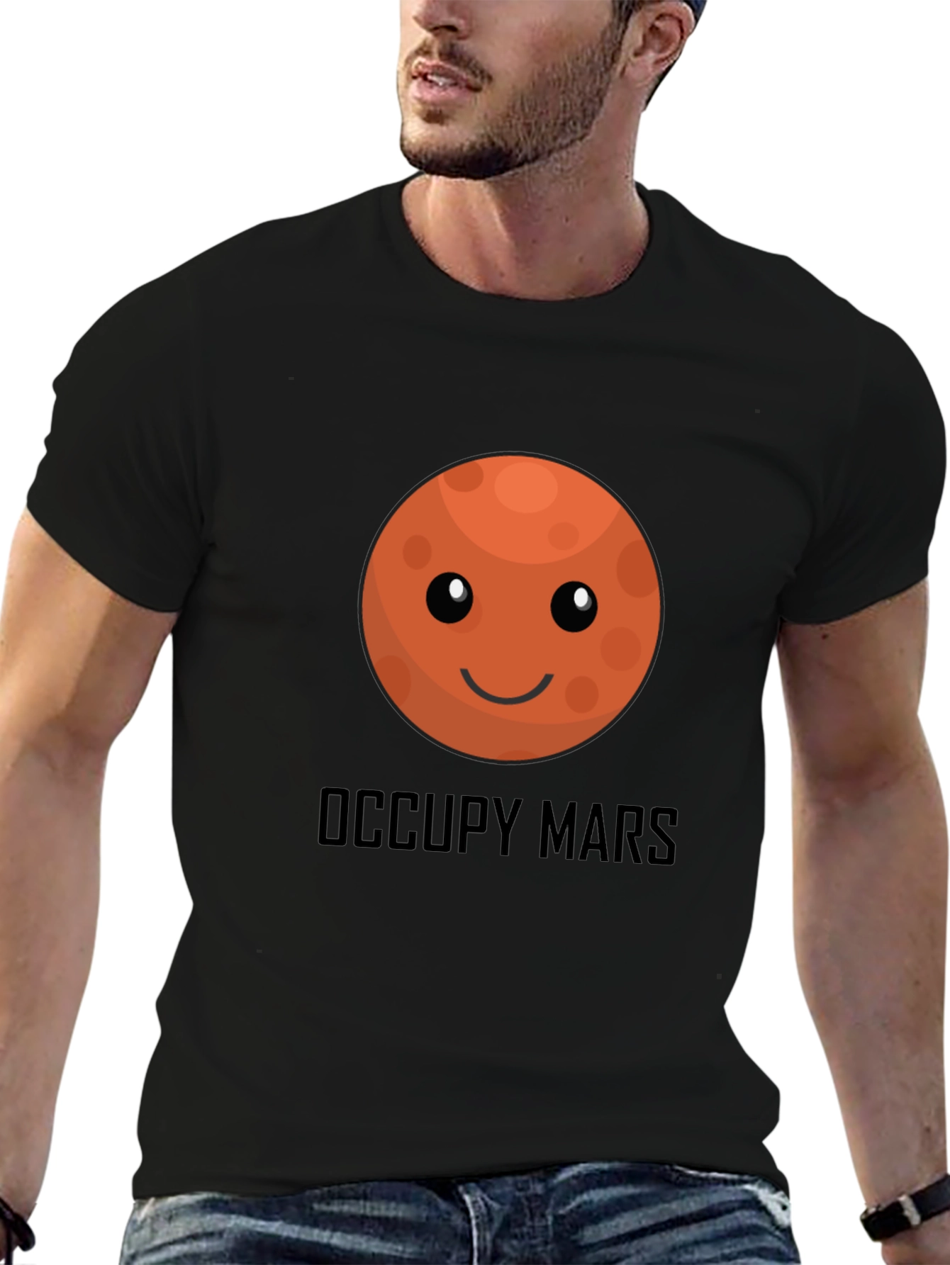 Occupy Mars Graphic T-Shirt - Martian Invasion Tee