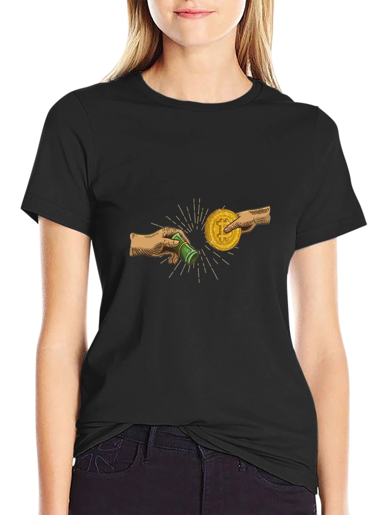 Bitcoin Trade T-Shirt - Crypto Currency Tee