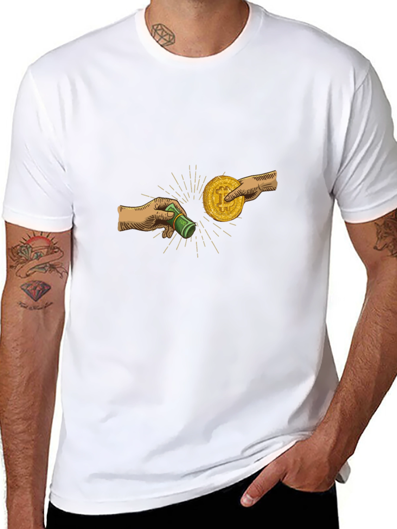 Bitcoin Trade T-Shirt - Crypto Currency Tee