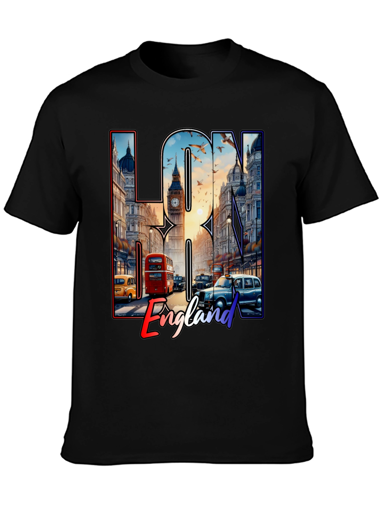 London England Graphic Tee Shirt
