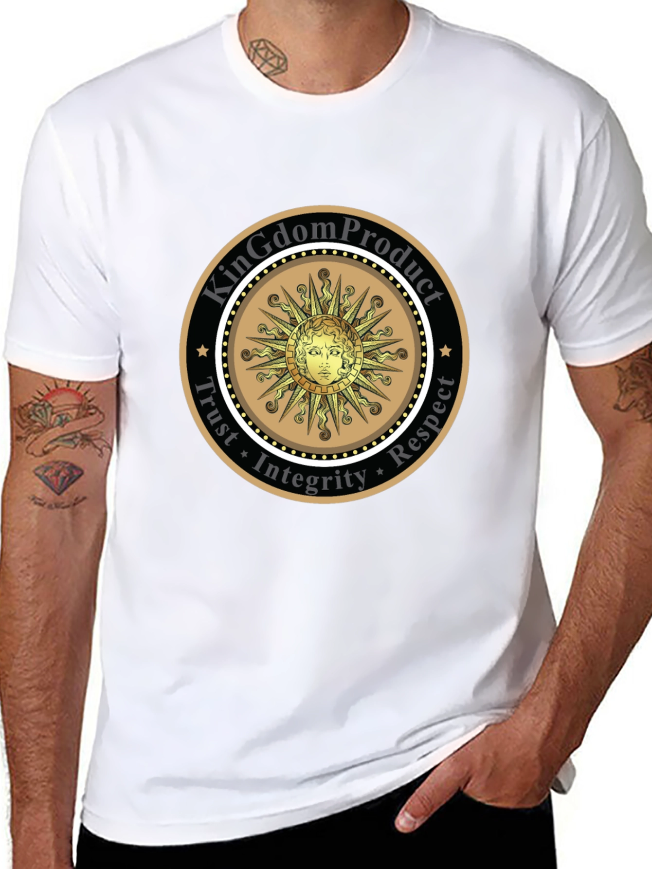 Kingdom Product T-Shirt - Trust Integrity Respect