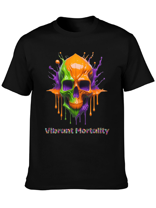 Vibrant Mortality Graphic T-Shirt