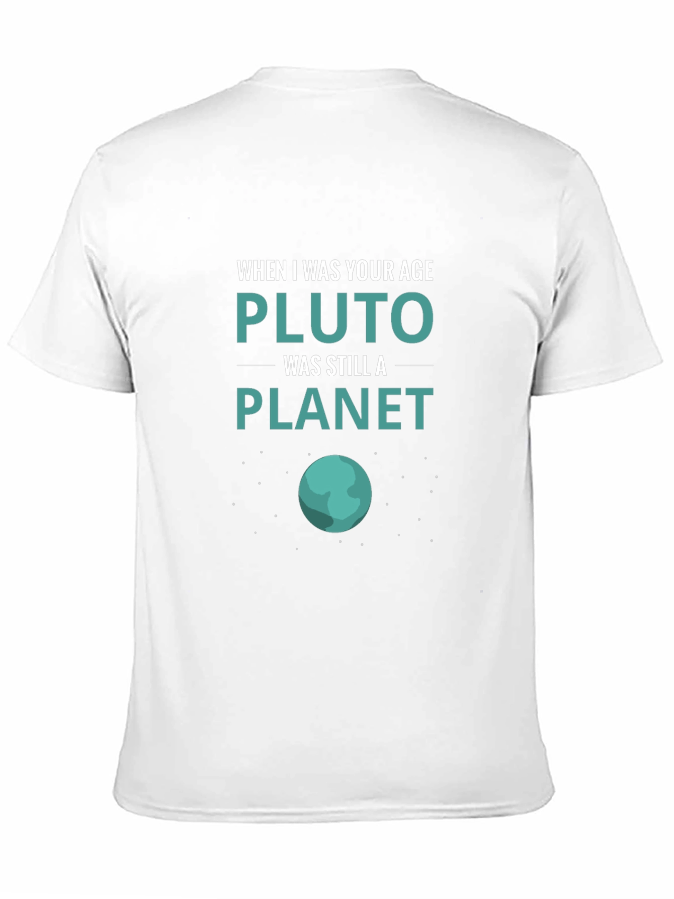Pluto Was Still A Planet Graphic Tee